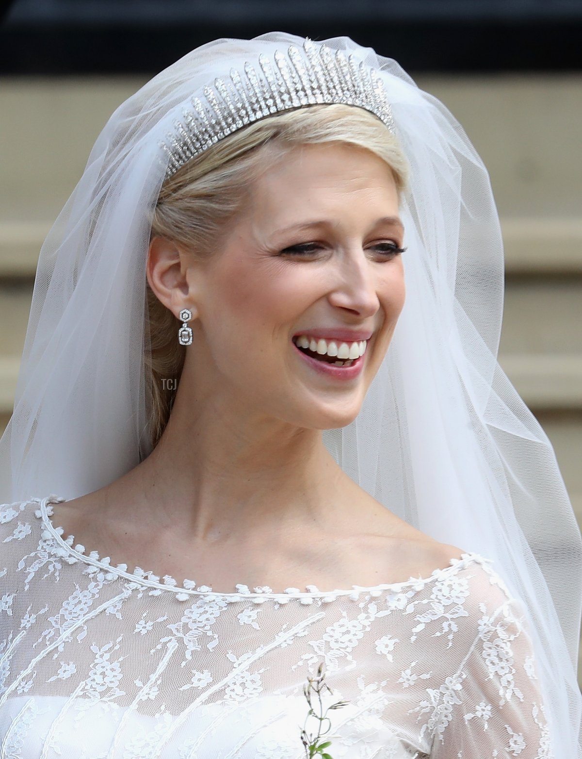 Lady Gabriella Windsor during her wedding to Thomas Kingston at St George's Chapel, Windsor Castle on May 18, 2019 in Windsor, England