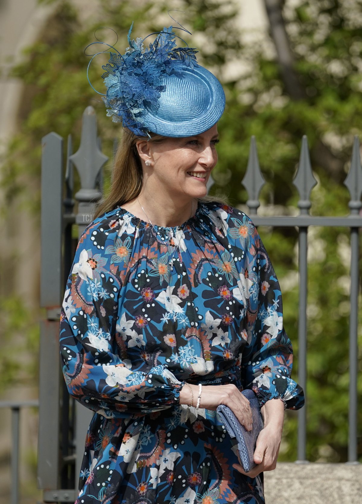 Sophie, Countess of Wessex attends the Easter Matins Service at St George's Chapel at Windsor Castle on April 17, 2022 in Windsor, England