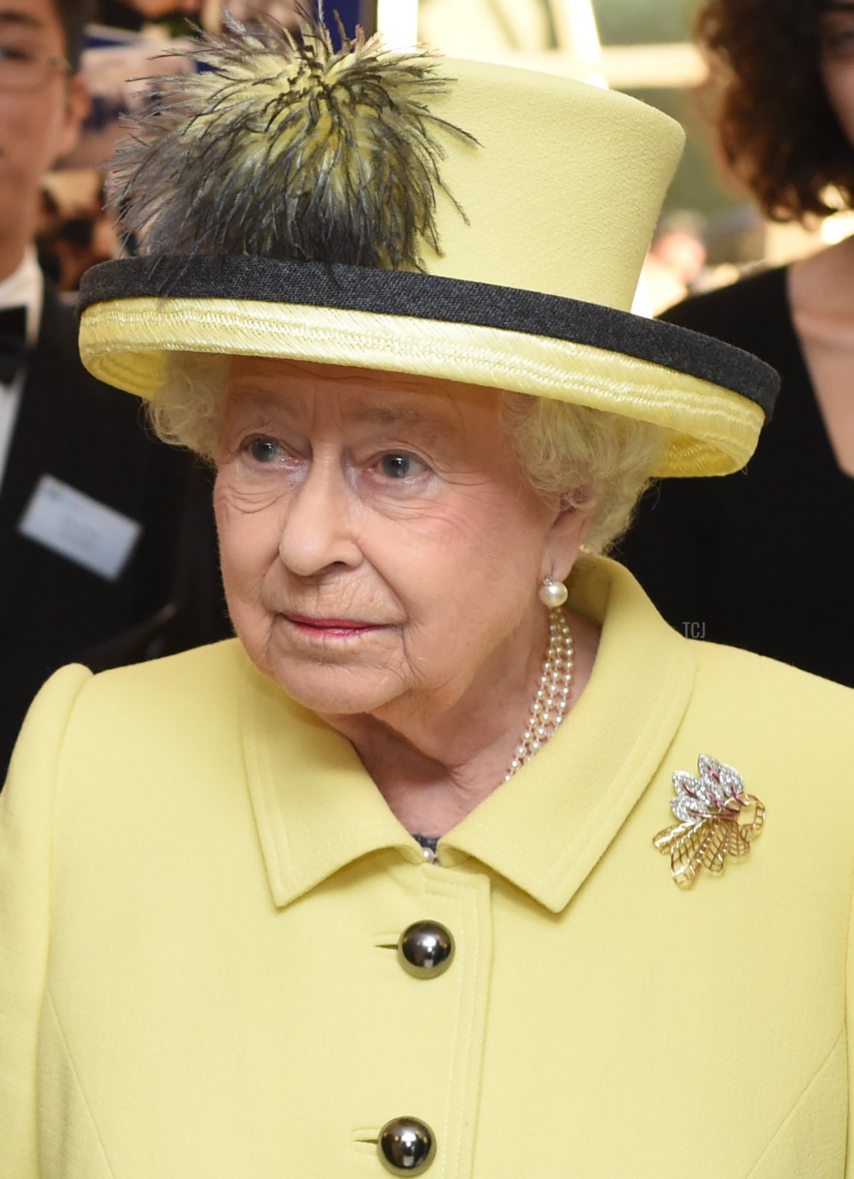 Queen Elizabeth II visits Goodenough College on December 1, 2016 in London, England