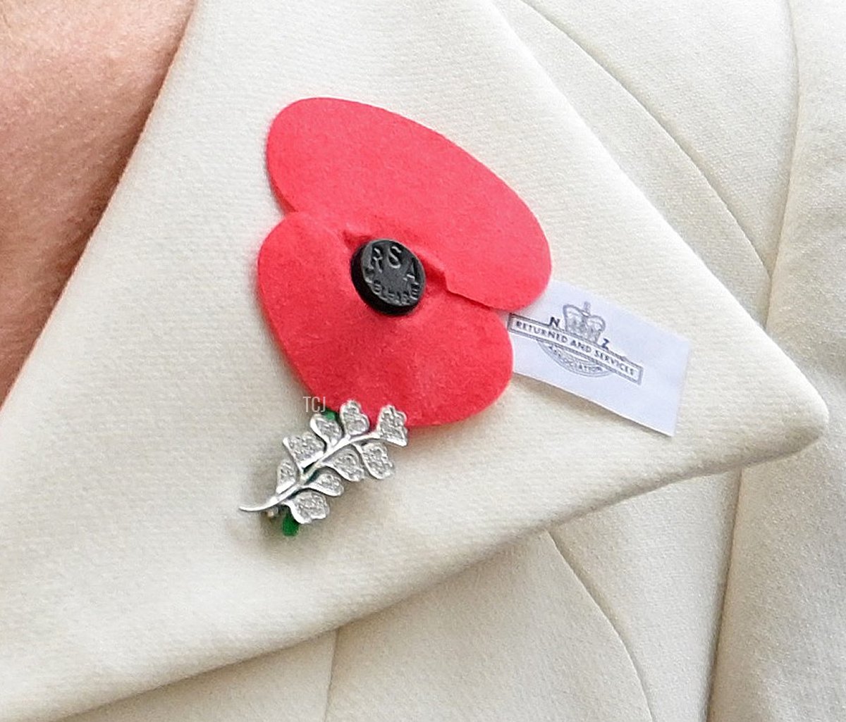 Britain's Catherine, Duchess of Cambridge, arrives to attend a service of commemoration and thanksgiving to mark Anzac Day in Westminster Abbey in London on April 25, 2022