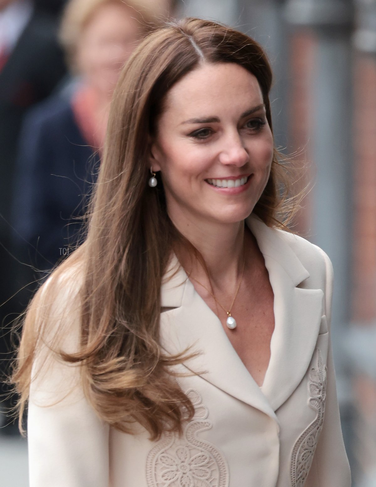 Catherine, Duchess of Cambridge arriver at the RCM and RCOG headquarters on April 27, 2022 in London, England