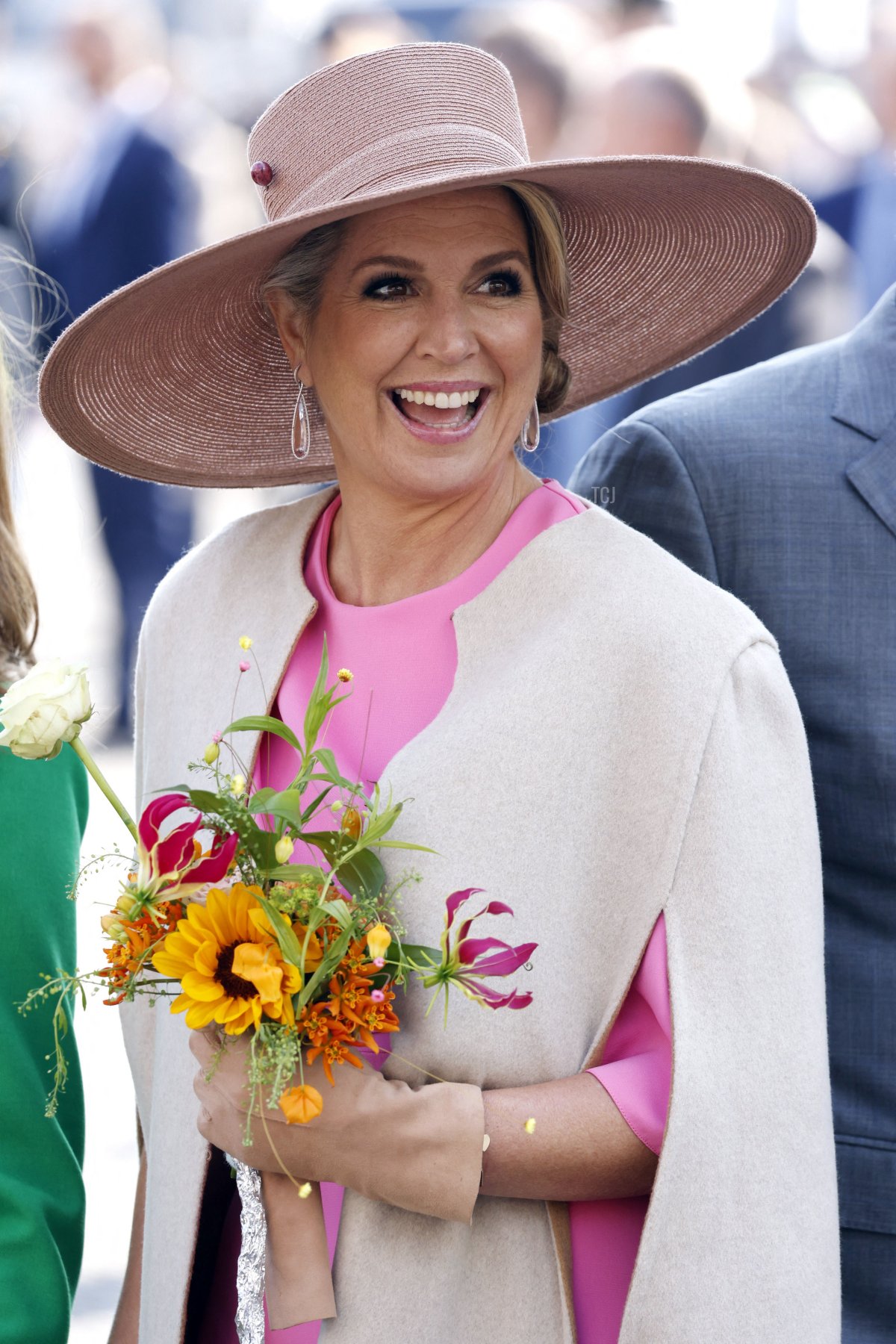 Queen Maxima of the Netherlands attends a gathering for King's Day in Maastricht, on April 27, 2022