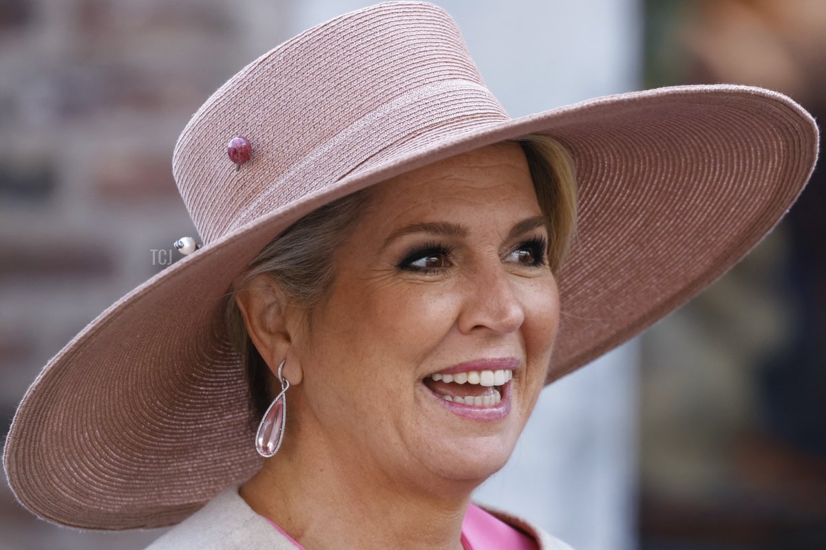 Queen Maxima of the Netherlands attends a gathering for King's Day in Maastricht, on April 27, 2022