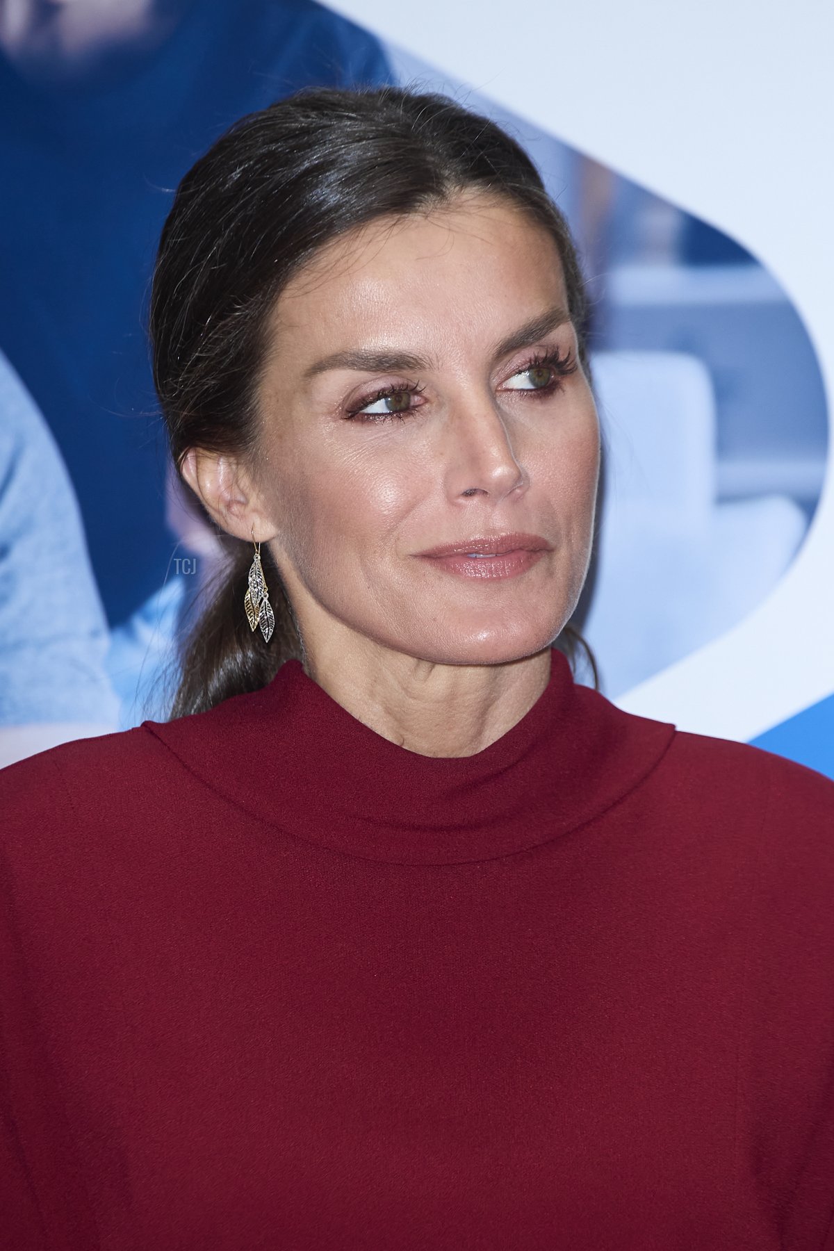 Queen Letizia of Spain attends the 'Tour Del Talento' and announcement of the 2022 Princess of Girona Foundation Award winner in the Scientific Research category at the Caixaforum Palma on April 27, 2022 in Palma de Mallorca, Spain