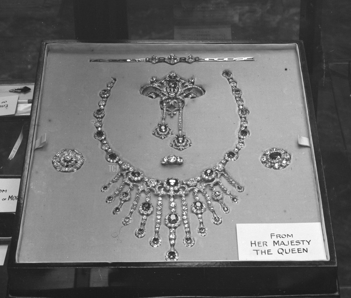 Wedding presents for Duke of York and Lady Elizabeth Bowes Lyon The suite given by the Queen 23 April 1923