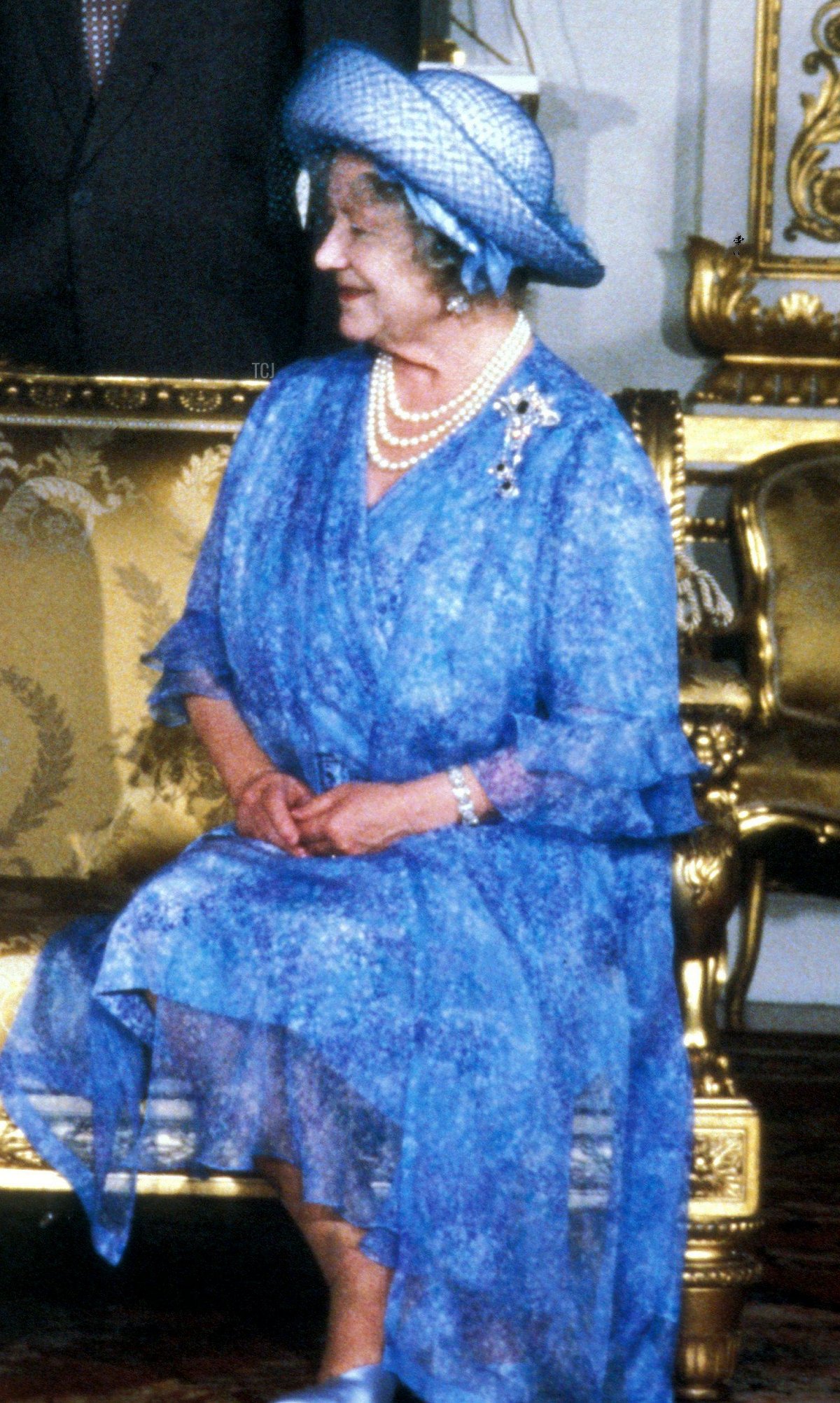 Christening of the first son, William, of Prince Charles and 4 August 1982 - Princess of Wales (Lady Diana Spencer) 29 July 1981 - Buckingham Palace. Diana is flanked by Queen Elizabeth the Queen Mother (grandmother to Prince Charles and mother to Queen Elizabeth II) and Queen Elizabeth II (mother of Prince Charles and mother-in-law to Diana). In the photo behind are PrincePhilip the Duke of Edinburgh, and Prince Charles, the Prince of Wales