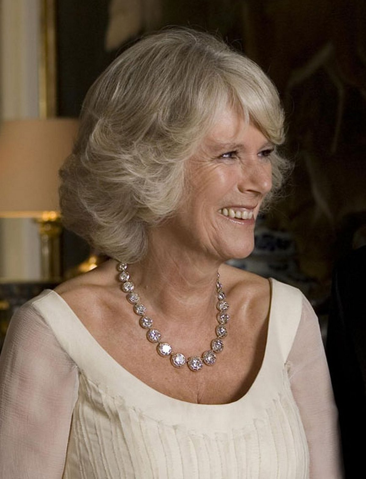 The Duchess of Cornwall in an official portrait released to celebrate her 60th birthday, July 2007