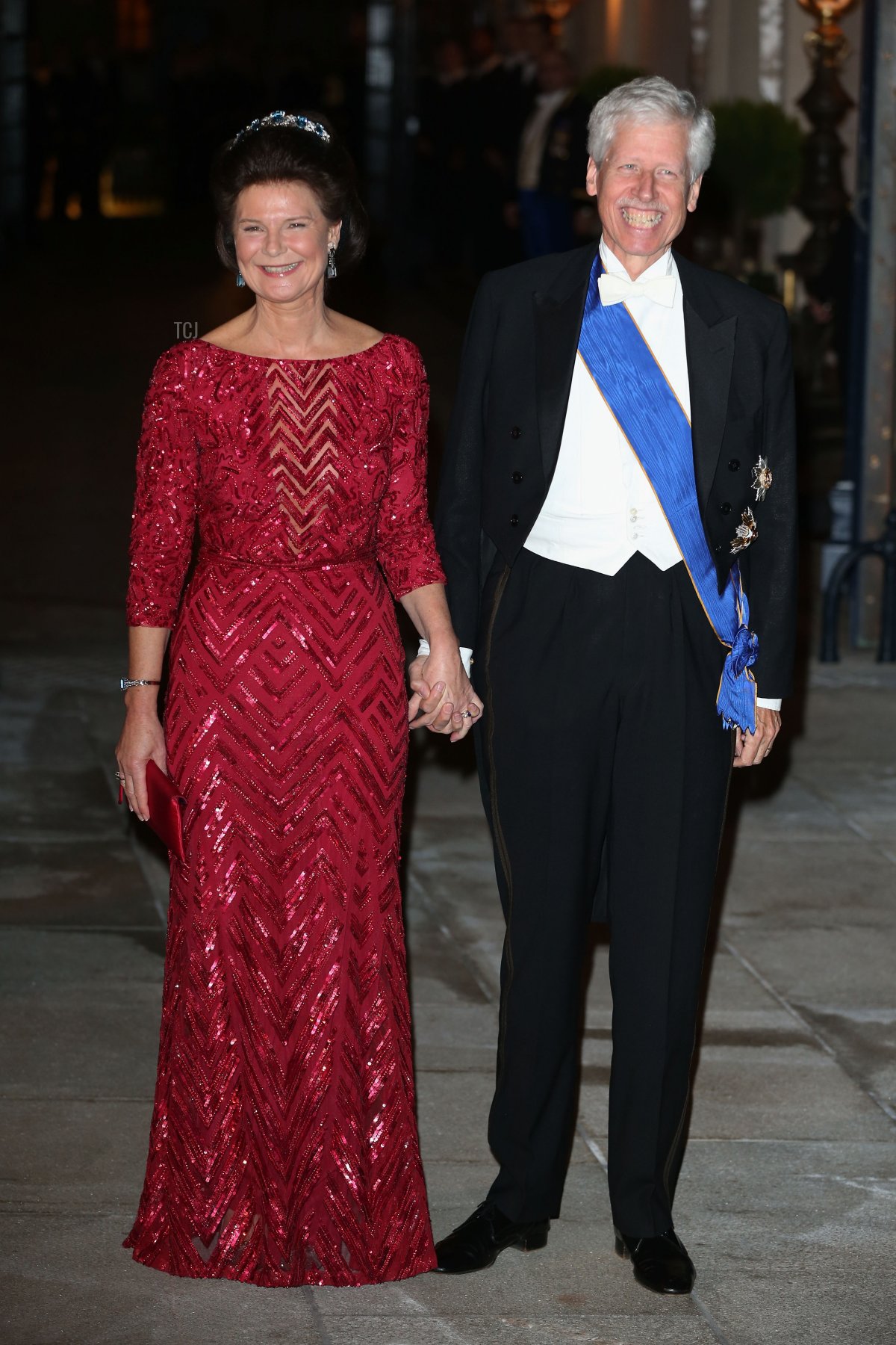 Prince Nicolaus of Liechtenstein and Princess Margaretha of Liechtenstein attend the Gala dinner for the wedding of Prince Guillaume Of Luxembourg and Stephanie de Lannoy at the Grand-ducal Palace on October 19, 2012 in Luxembourg