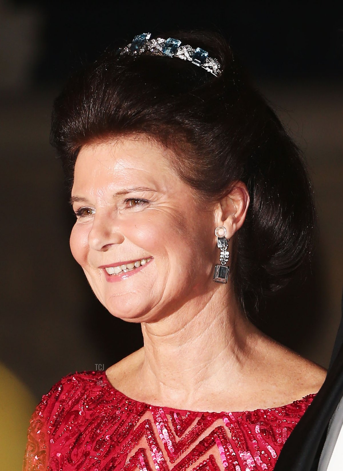 Princess Margaretha of Liechtenstein attends the Gala dinner for the wedding of Prince Guillaume Of Luxembourg and Stephanie de Lannoy at the Grand-ducal Palace on October 19, 2012 in Luxembourg