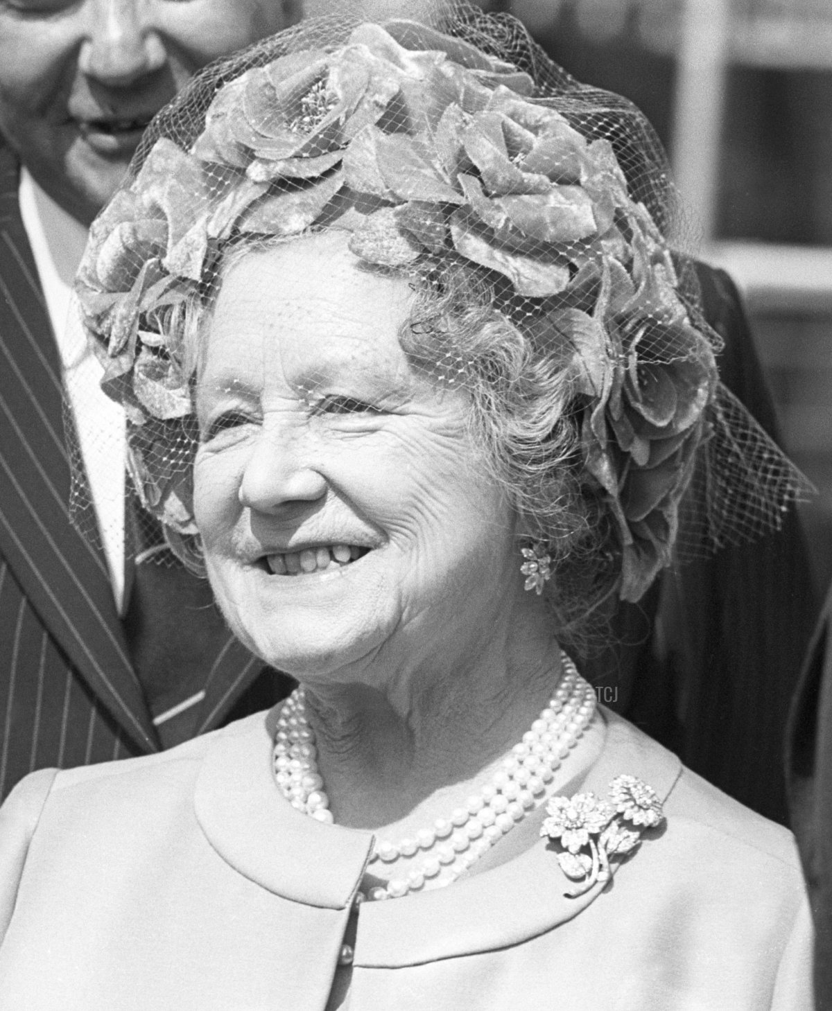 Ark Royal, the Royal Navy's 220 million aircraft carrier is launched by the Queen Mother on Tyneside today