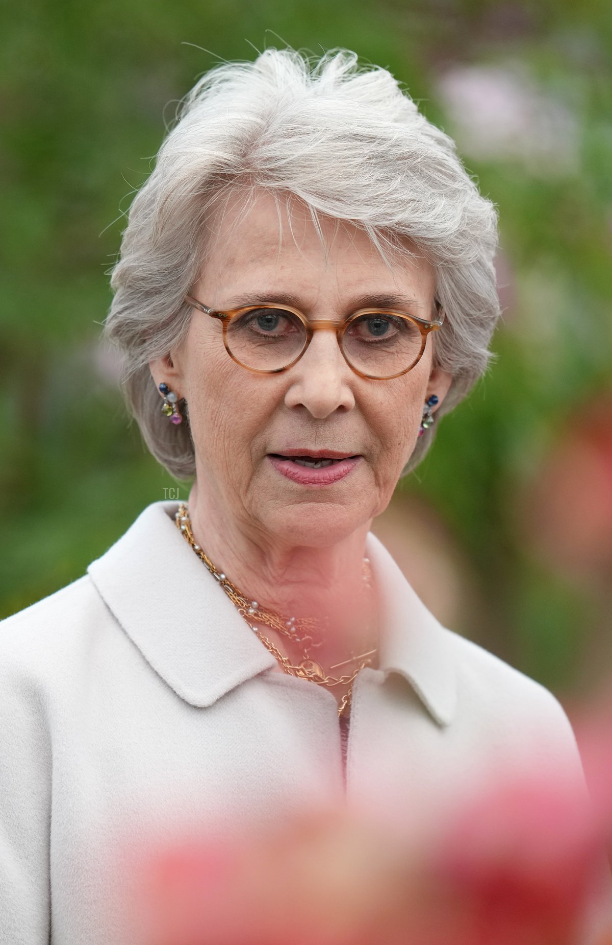 Birgitte, Duchess of Gloucester, visits The Chelsea Flower Show 2022 at the Royal Hospital Chelsea on May 23, 2022 in London, England