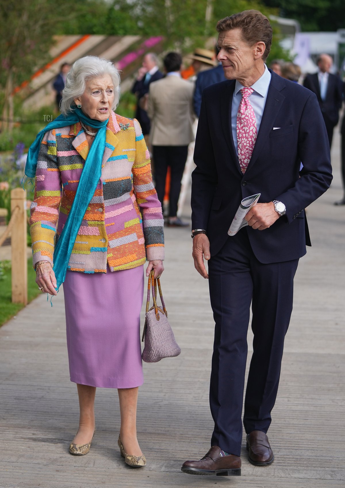 Princess Alexandra visits The Chelsea Flower Show 2022 at the Royal Hospital Chelsea on May 23, 2022 in London, England