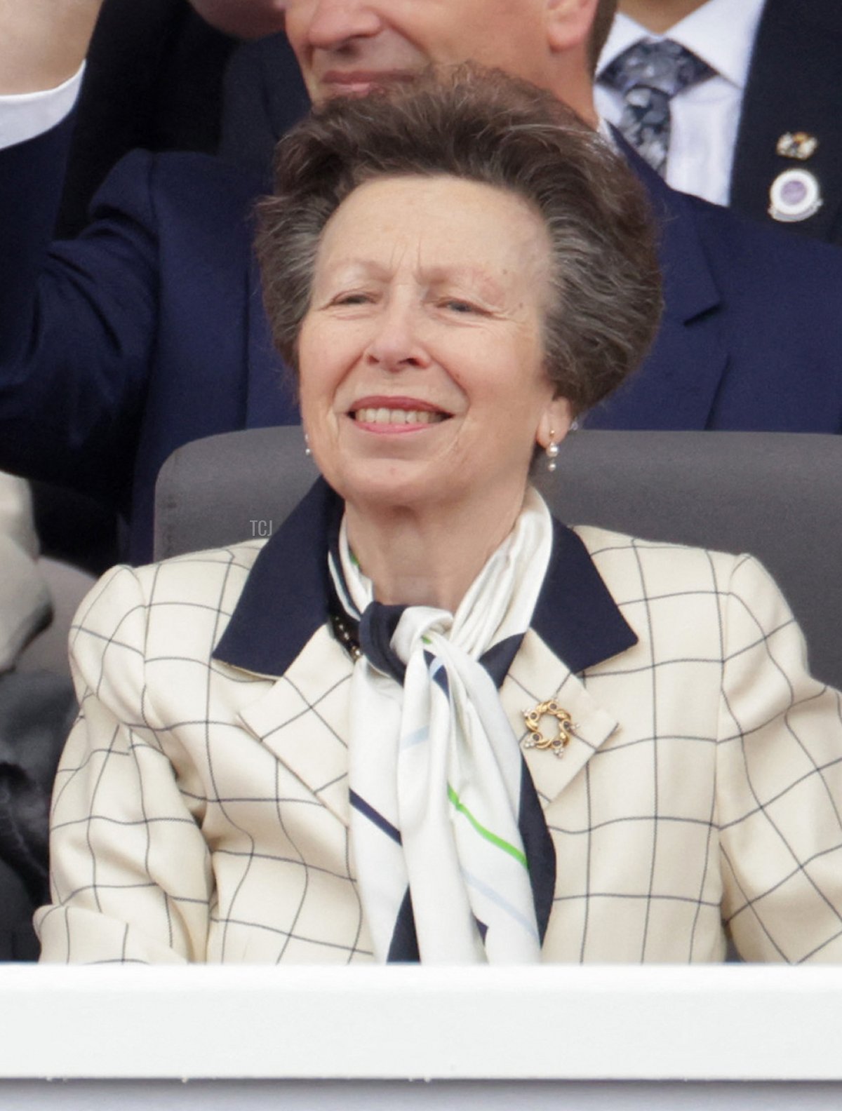 Britain's Prince Charles, Prince of Wales (L) and Britain's Princess Anne, Princess Royal, attend the Platinum Pageant in London on June 5, 2022 as part of Queen Elizabeth II's platinum jubilee celebrations