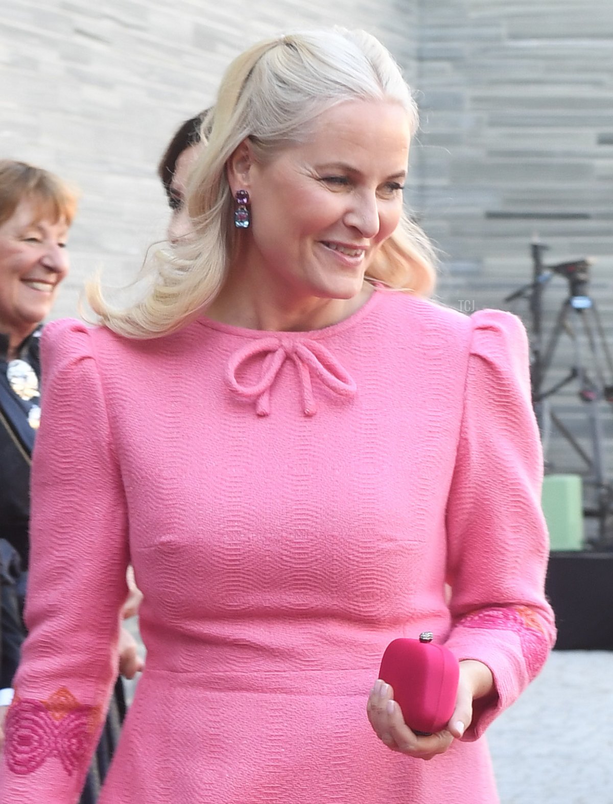 Crown Princess Mette-Marit attends an official dinner in conjunction with the opening of the new National Museum on June 10, 2022 in Oslo, Norway