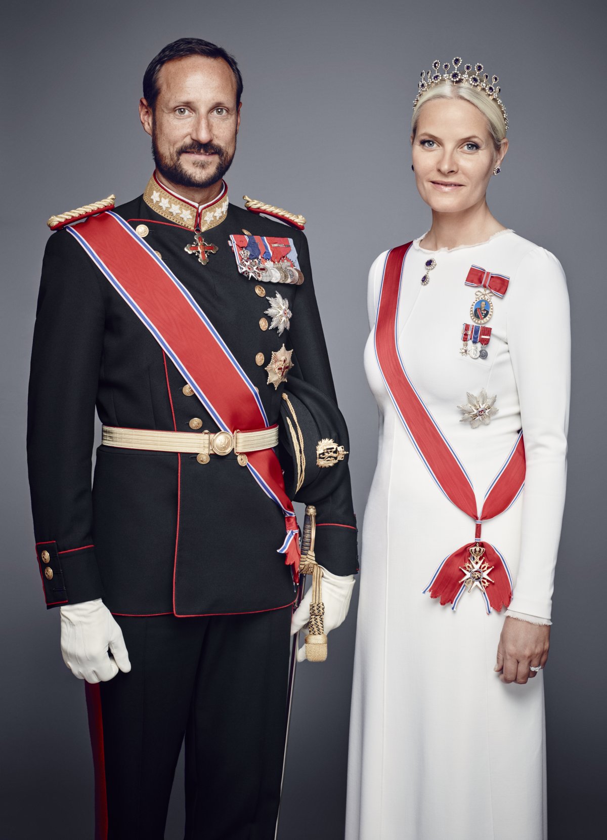 Crown Prince Haakon and Crown Princess Mette-Marit of Norway, 2016