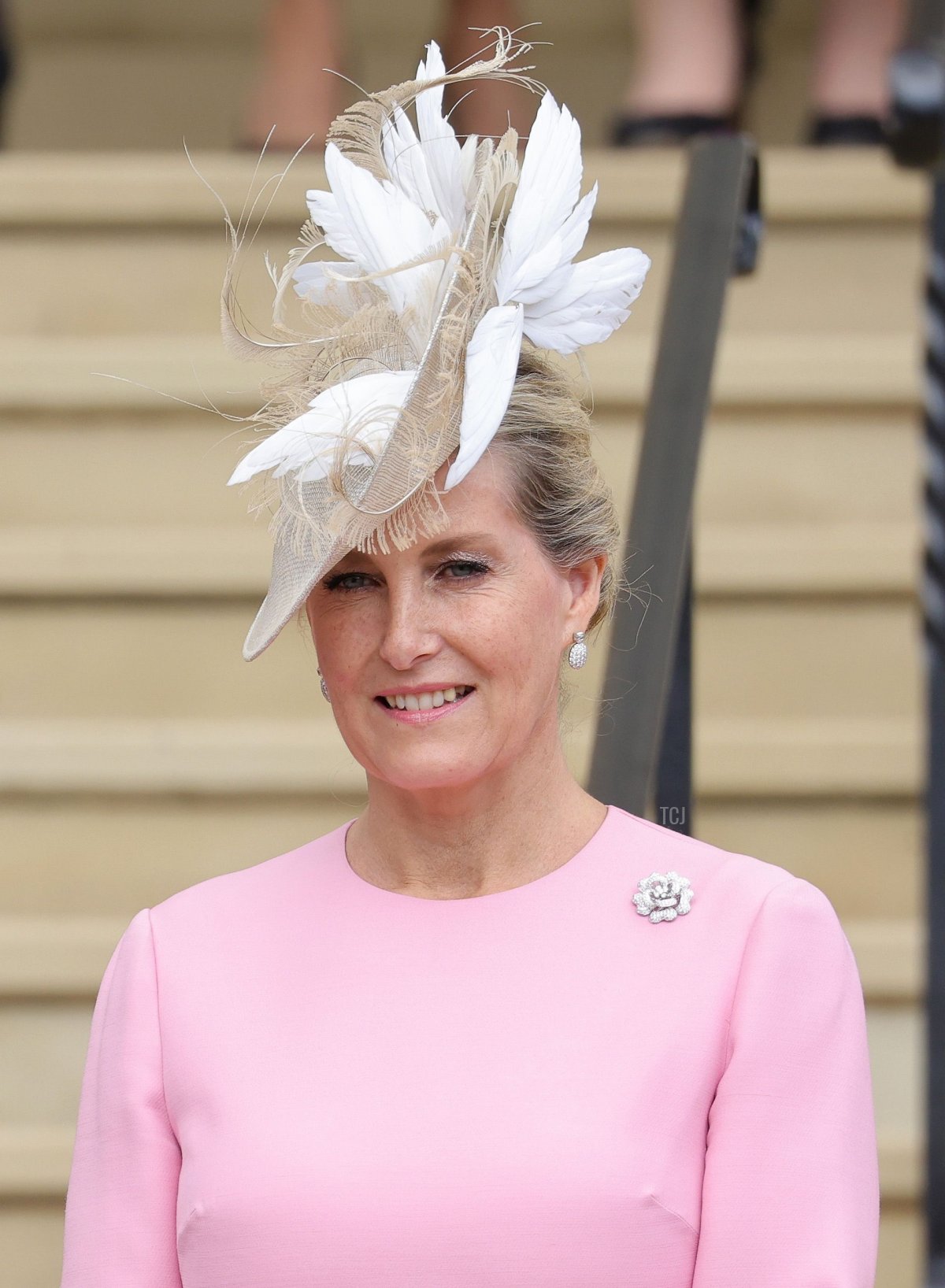 Sophie, Countess of Wessex attends the Order Of The Garter Service at St George's Chapel on June 13, 2022 in Windsor, England