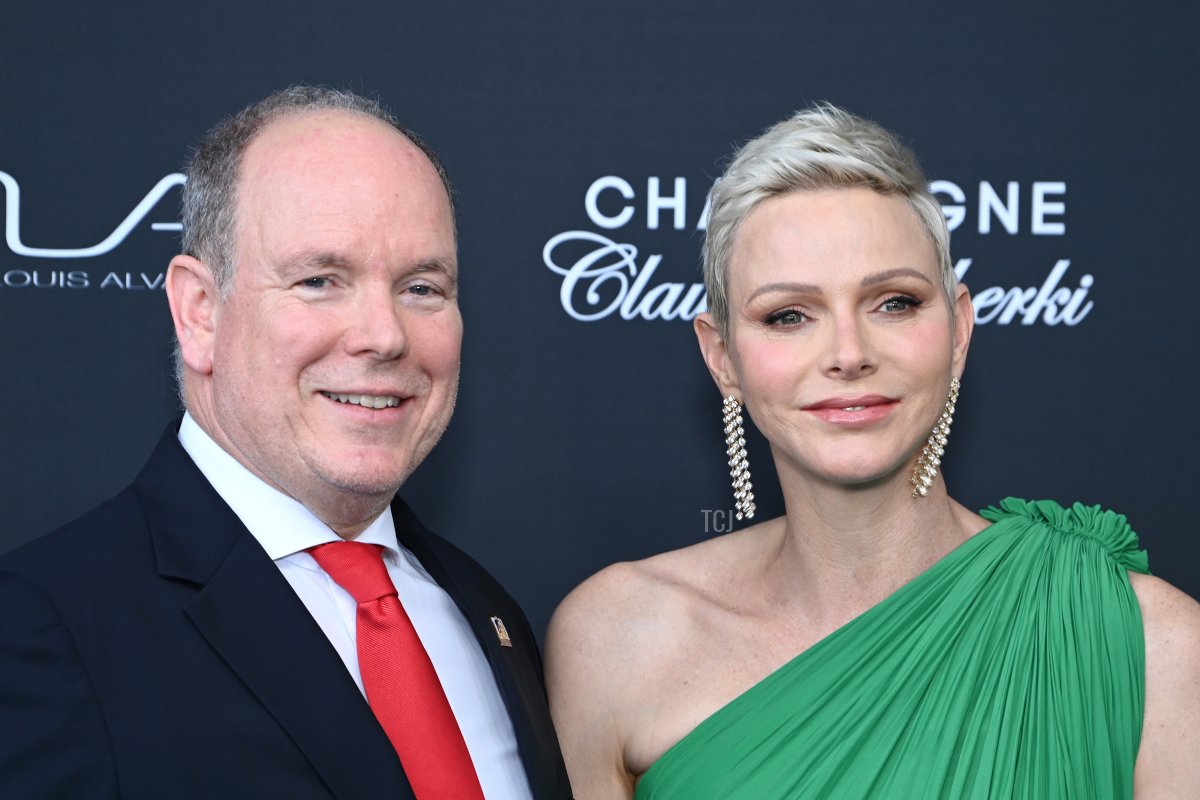 Prince Albert II of Monaco and Princess Charlene of Monaco attends the opening ceremony during the 61st Monte Carlo TV Festival on June 17, 2022 in Monte-Carlo, Monaco