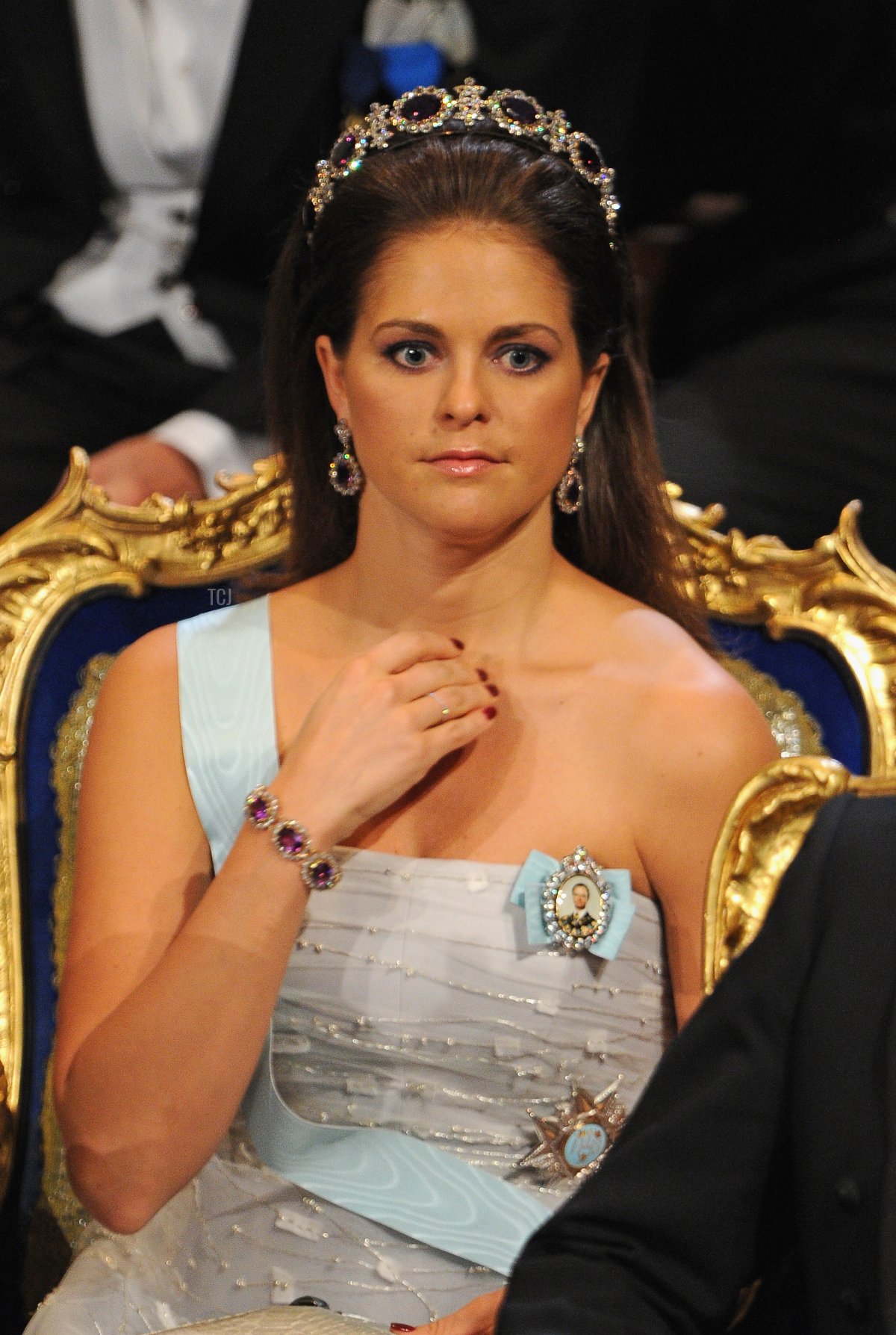 Princess Madeleine of Sweden attends the 2012 Nobel Prize Award Ceremony at Concert Hall on December 10, 2012 in Stockholm, Sweden