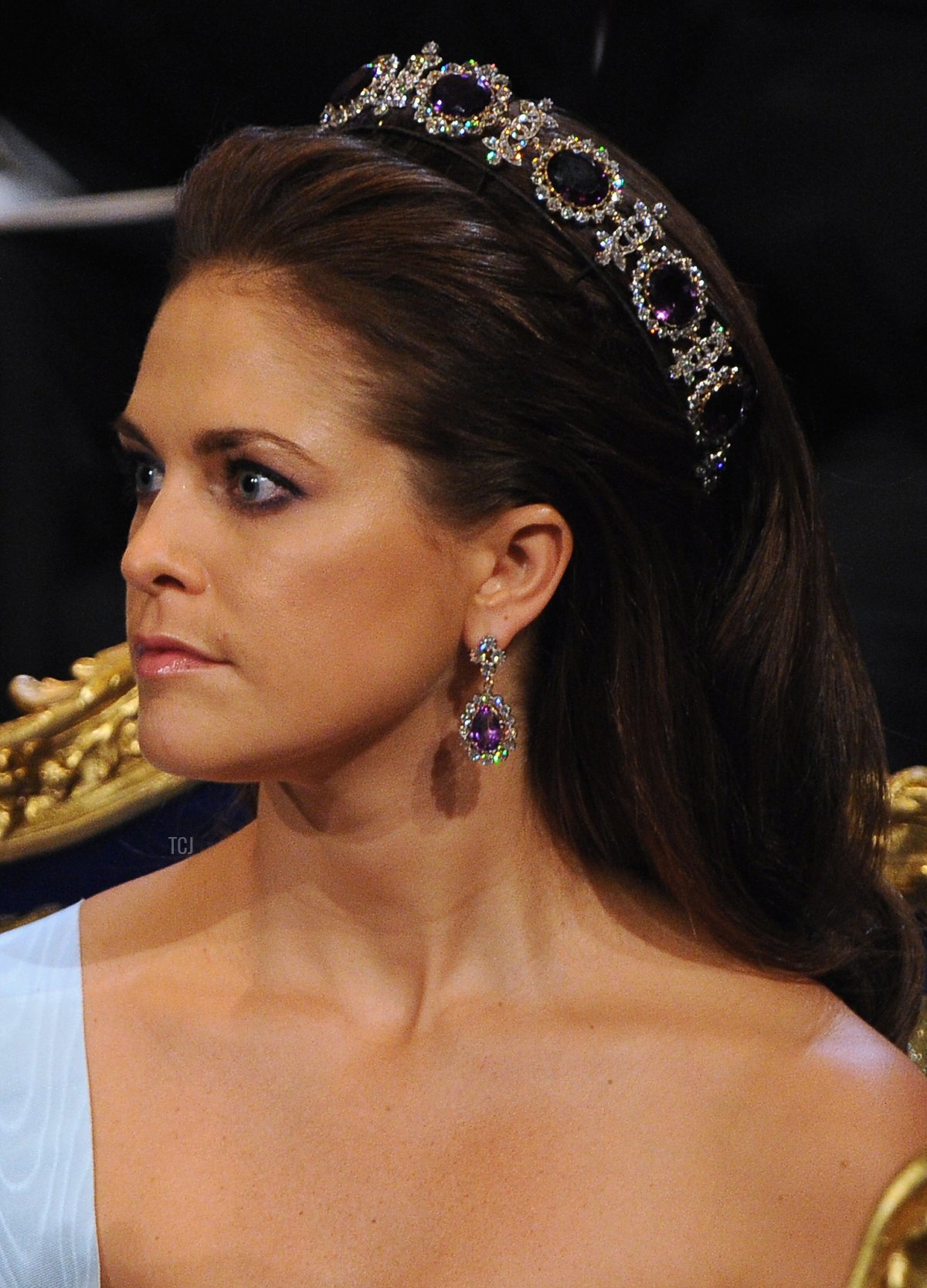 Princess Madeleine of Sweden attends the 2012 Nobel Prize Award Ceremony at Concert Hall on December 10, 2012 in Stockholm, Sweden