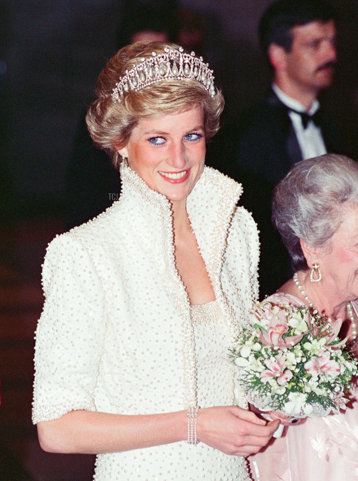 Diana is attending the opening of the new Hong Kong Cultural Centre. Picture taken 8th November 1989