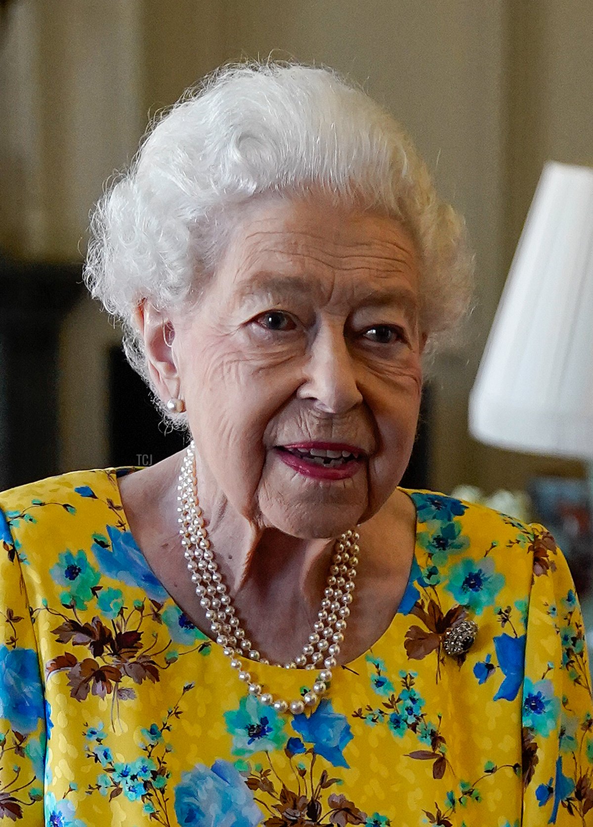 Queen Elizabeth II receives the Governor of New South Wales Margaret Beazley during an audience at Windsor Castle on June 22, 2022 in Windsor, England