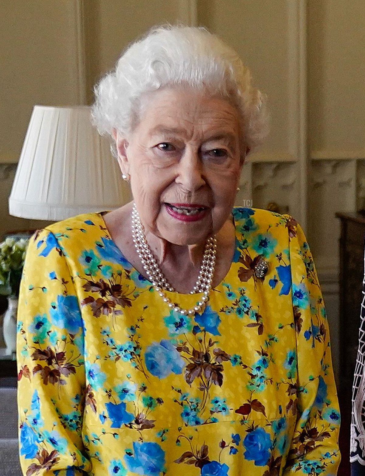 Queen Elizabeth II receives the Governor of New South Wales Margaret Beazley during an audience at Windsor Castle on June 22, 2022 in Windsor, England