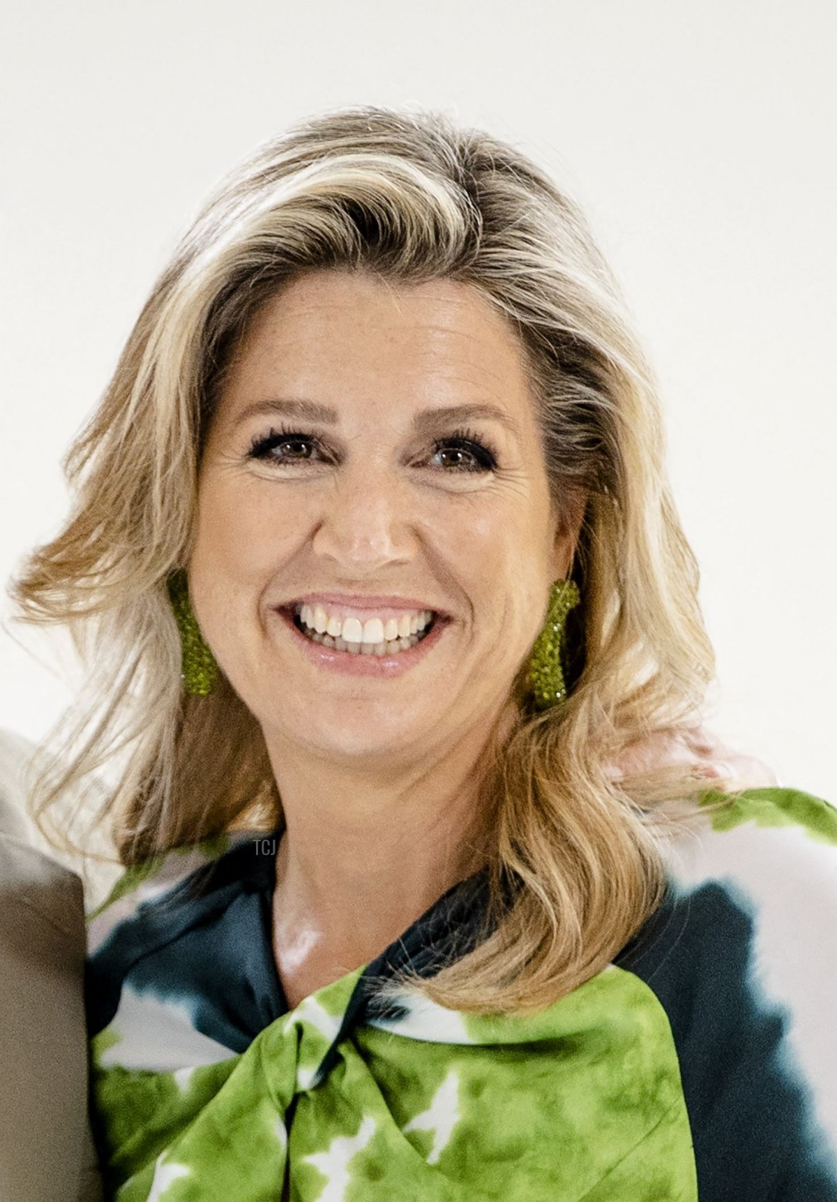 Netherlands' King Willem-Alexander and Queen Maxima of the Netherlands pose during a photo session at the Noordeinde Palace in The Hague, on June 24, 2022