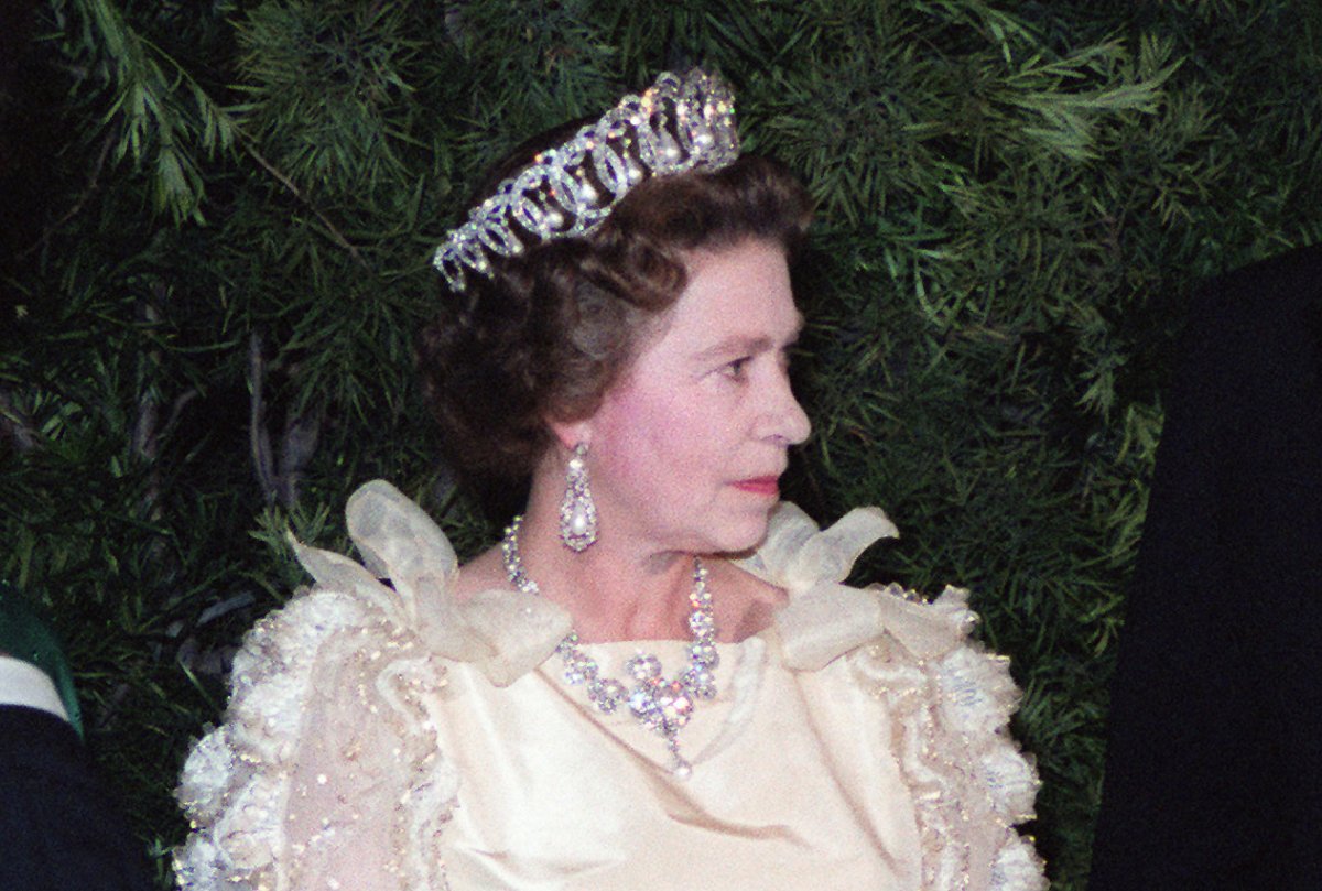 The Queen in California, March 1983