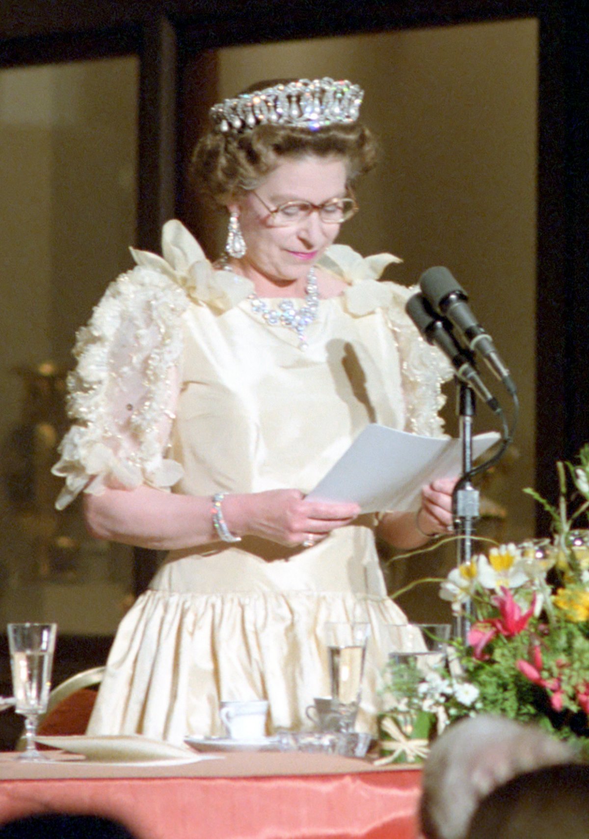 The Queen in California, March 1983