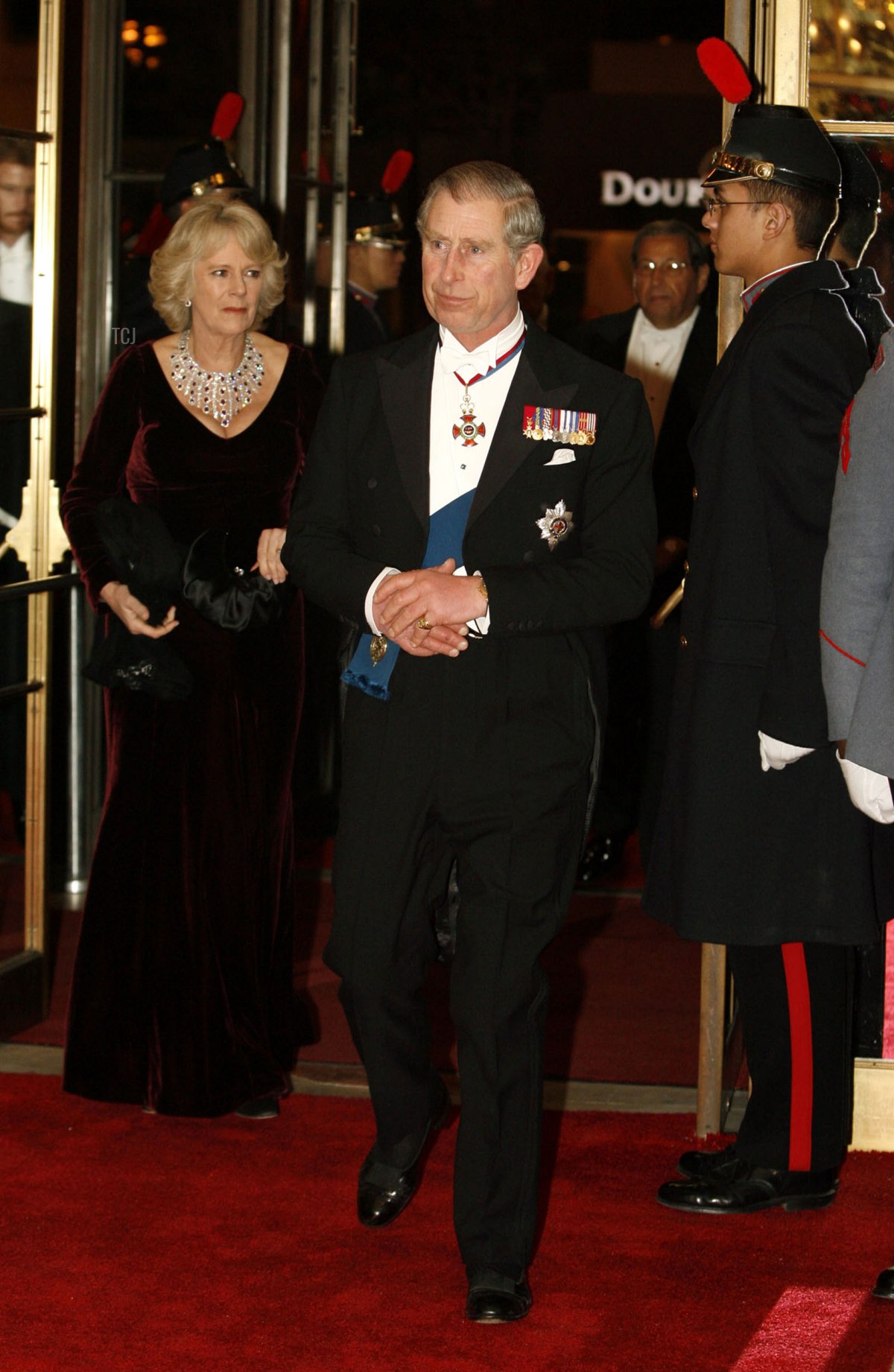 Britain's Prince Charles, Prince of Wales (R) and Duchess of Cornwall Camilla Parker-Bowles attend the 150th Academy of Music Anniversary Concert January 27, 2007 in Philadelphia, Pennsylvania