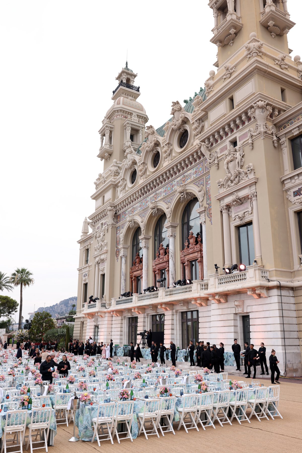 General view prior to the 73rd Monaco Red Cross Ball Gala on July 18, 2022 in Monte-Carlo, Monaco