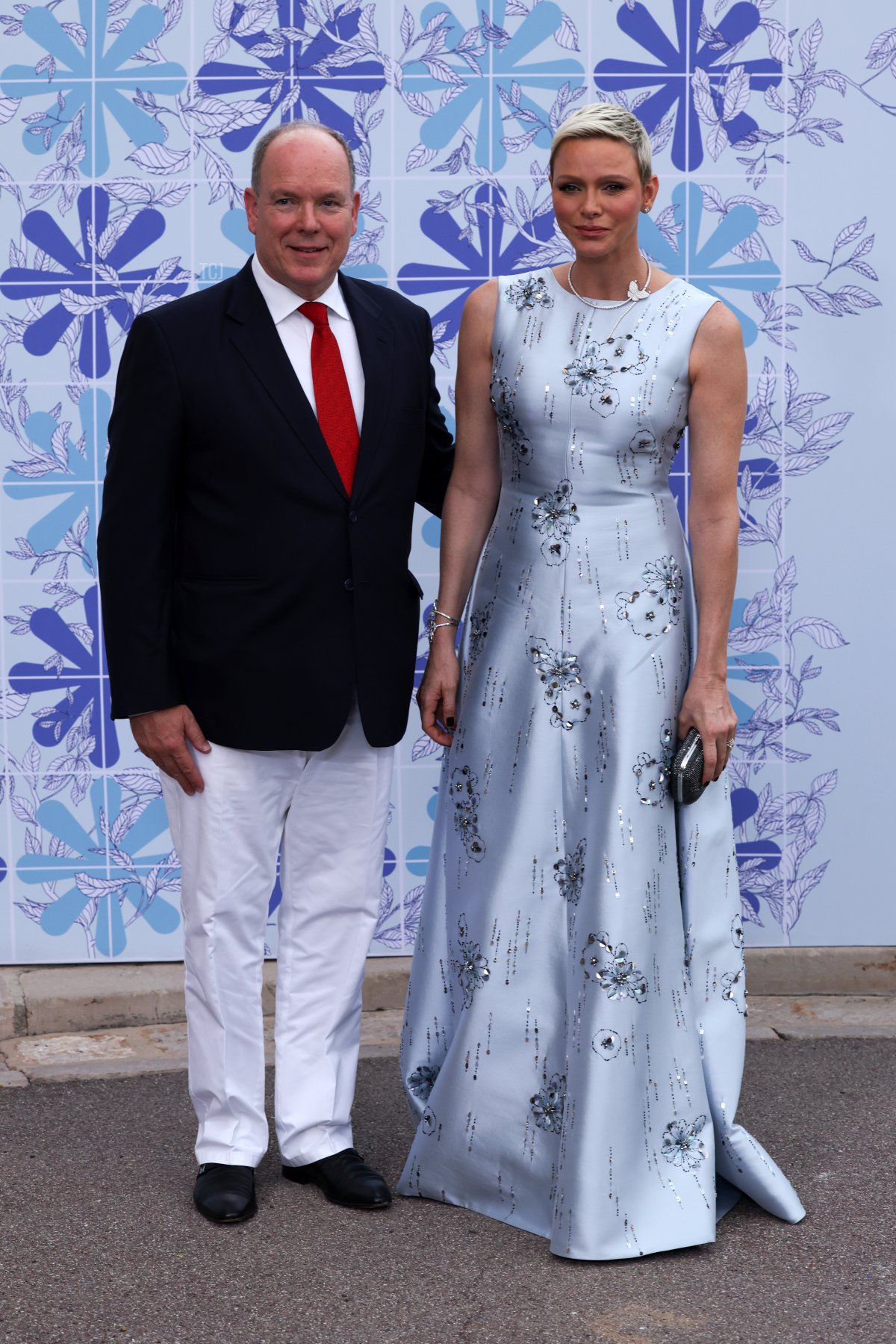 Prince Albert II of Monaco and Princess Charlene of Monaco attend the 73rd Monaco Red Cross Ball Gala on July 18, 2022 in Monte-Carlo, Monaco