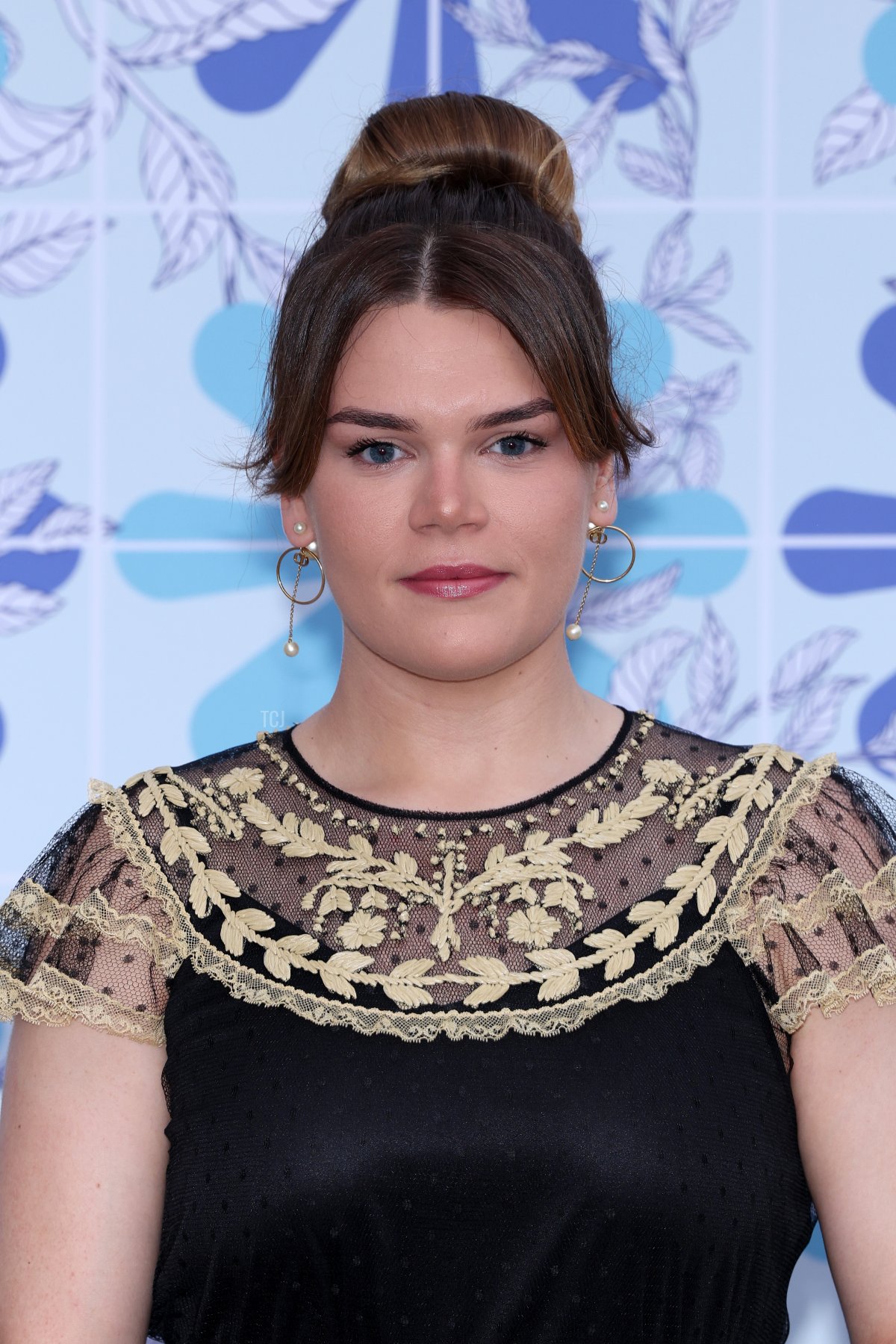 Camille Gottlieb attends the 73rd Monaco Red Cross Ball Gala on July 18, 2022 in Monte-Carlo, Monaco