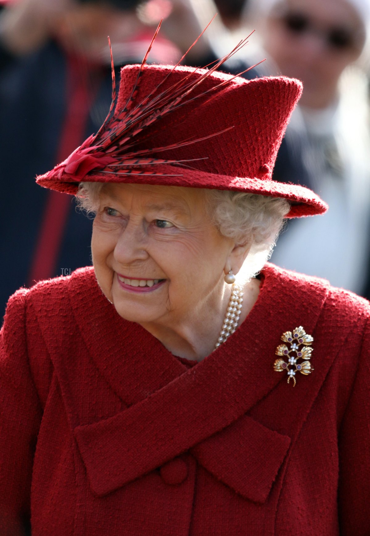 HM Queen Elizabeth II attending the Sunday morning service at St Peter and St Paul church at West Newton, Norfolk, on February 4, 2018