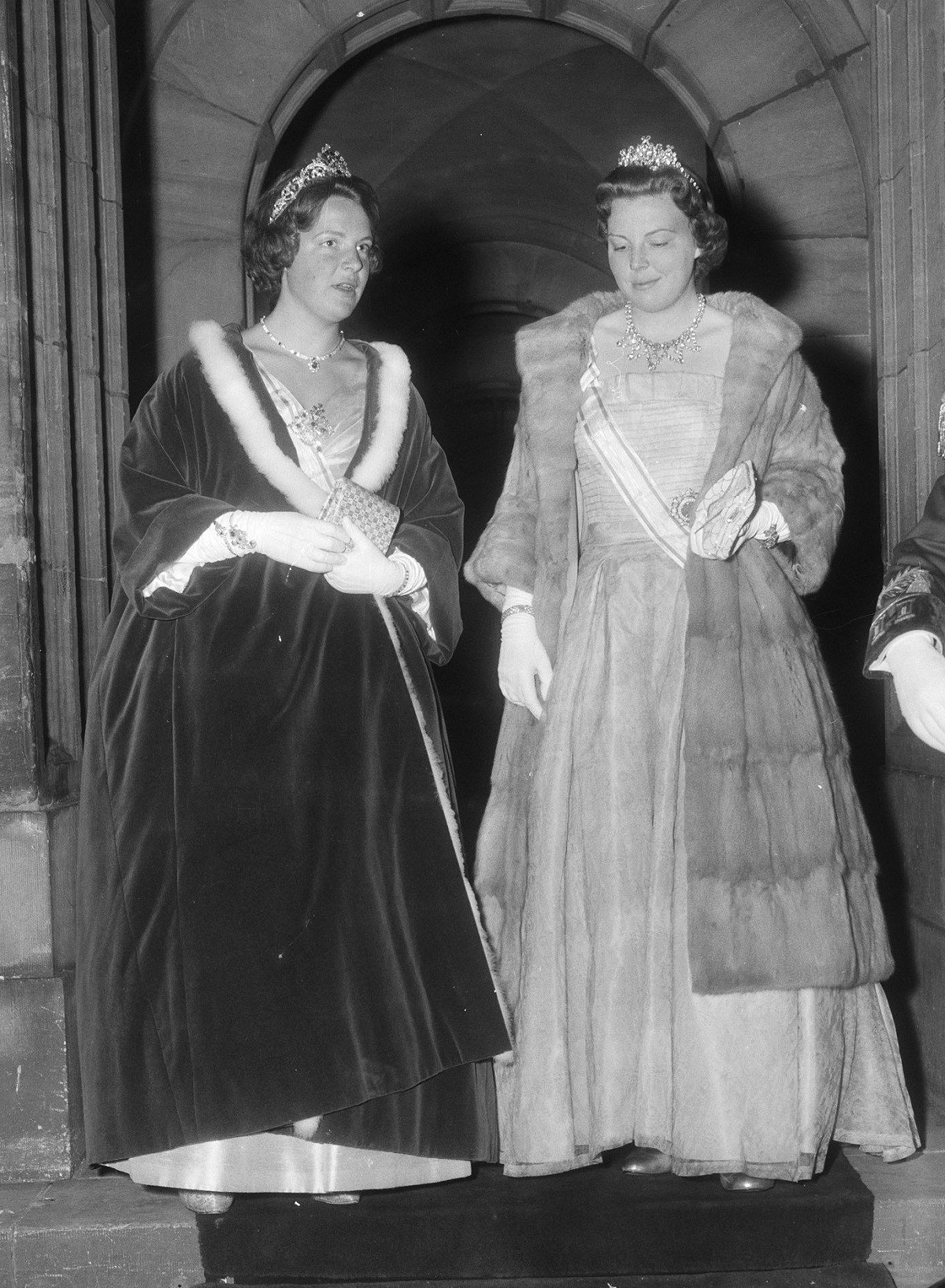 Princess Irene during the Iranian state visit, May 1959