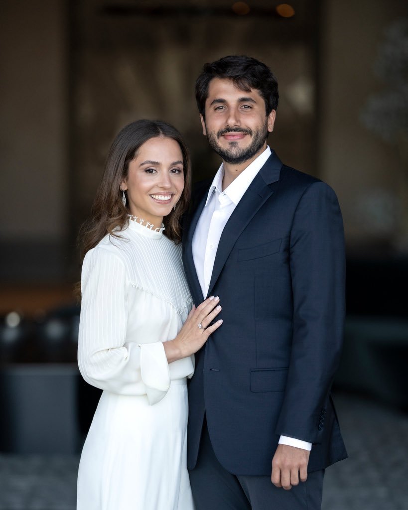 Princess Iman bint Abdullah and Jameel Alexander Thermiotis