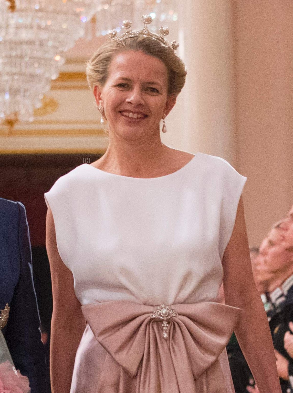 Princess Mabel of The Netherlands attend the 80th birthday celebrations of King Harald and Queen Sonja of Norway at the Royal Palace in Oslo, Norway, 9 May 2017