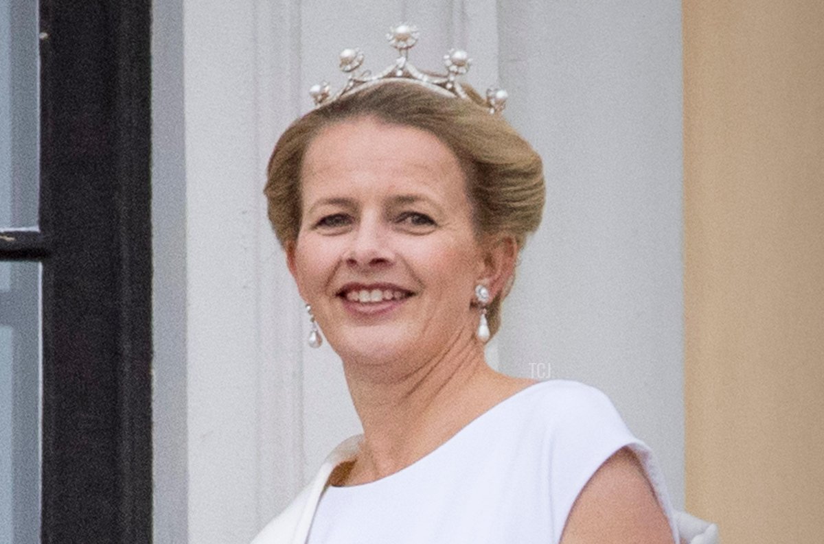 Princess Mabel of The Netherlands attend the 80th birthday celebrations of King Harald and Queen Sonja of Norway at the Royal Palace in Oslo, Norway, 9 May 2017