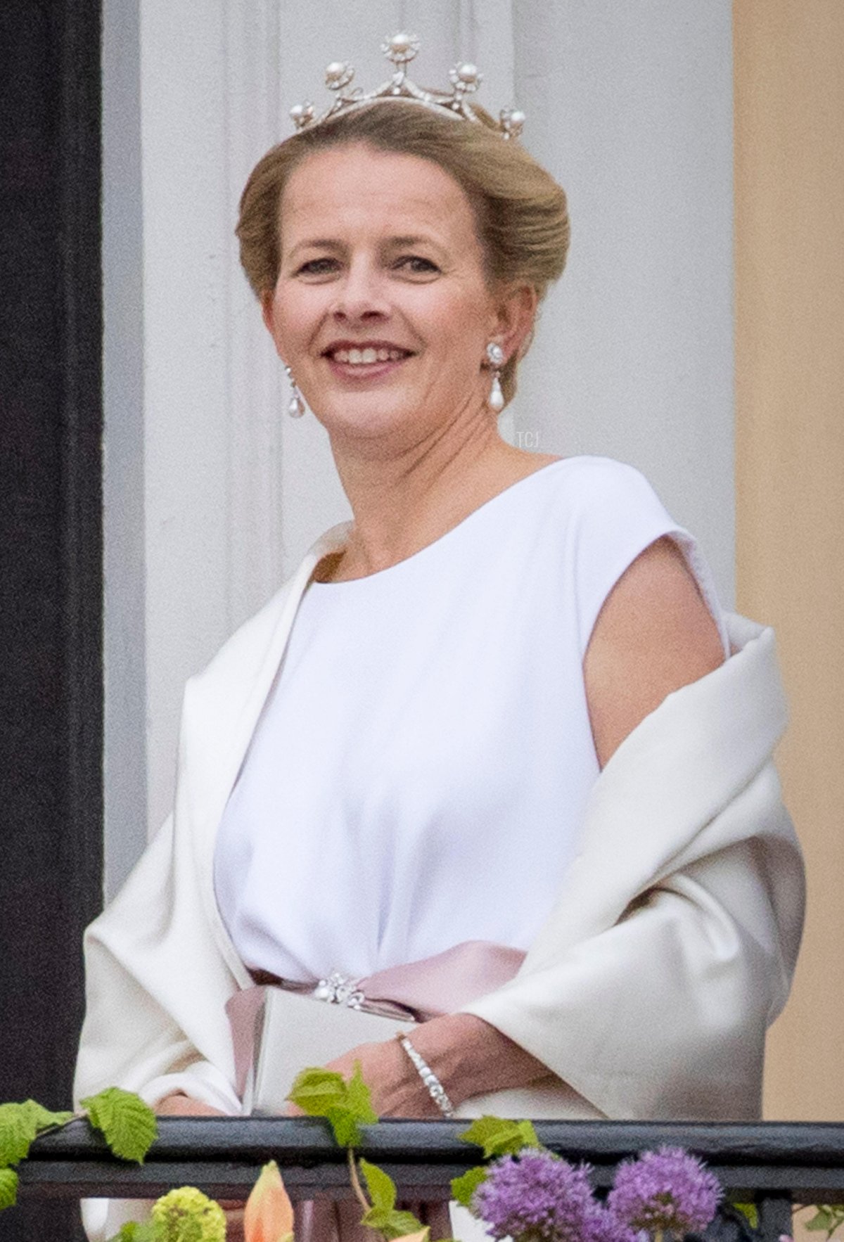 Princess Mabel of The Netherlands attend the 80th birthday celebrations of King Harald and Queen Sonja of Norway at the Royal Palace in Oslo, Norway, 9 May 2017