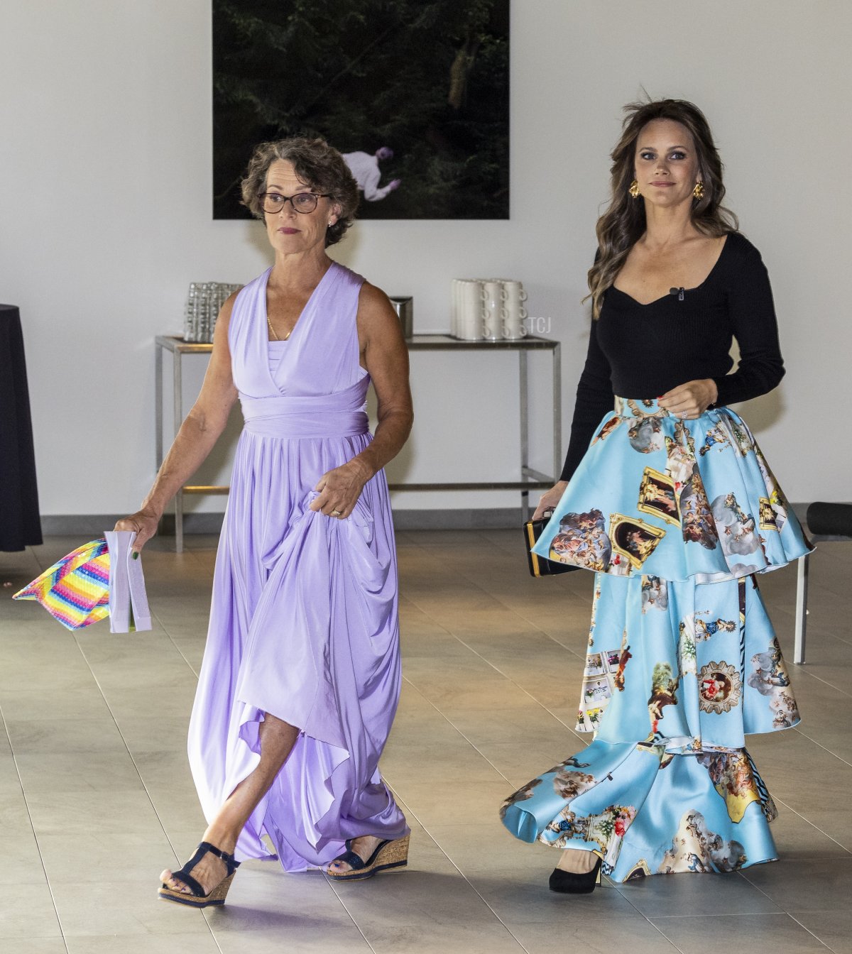 Princess Sofia of Sweden attends the Funkisfestivalen at the Stockholm Waterfront on August 29, 2022 in Stockholm, Sweden