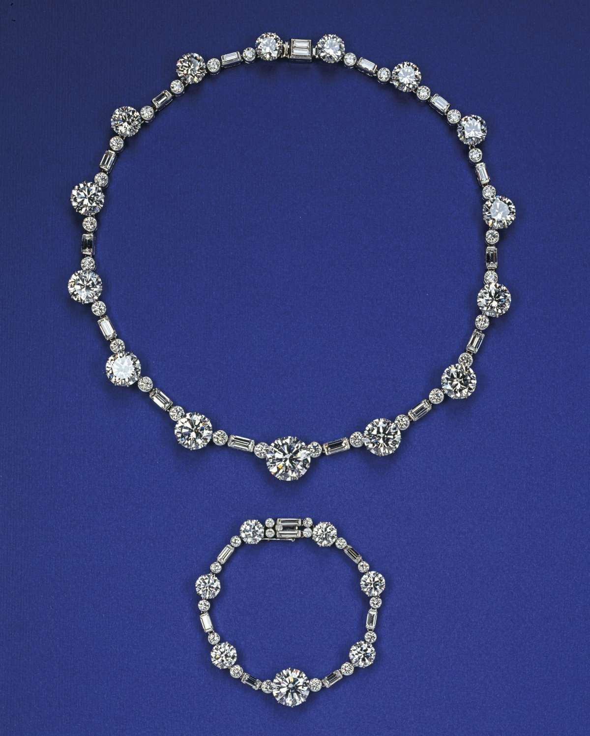 The South African Diamond Necklace and Bracelet