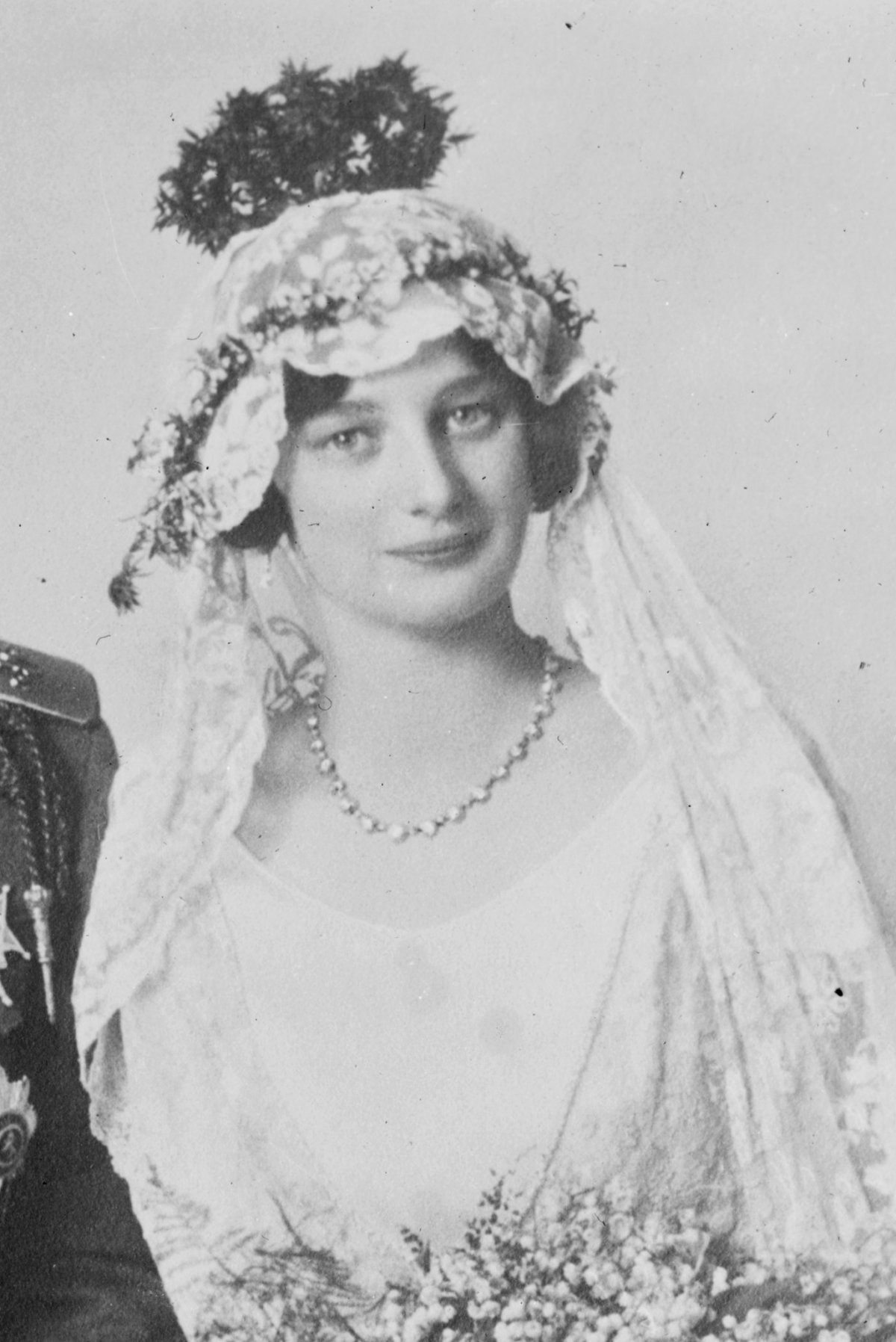 Queen Astrid of Belgium on her wedding day, 1926