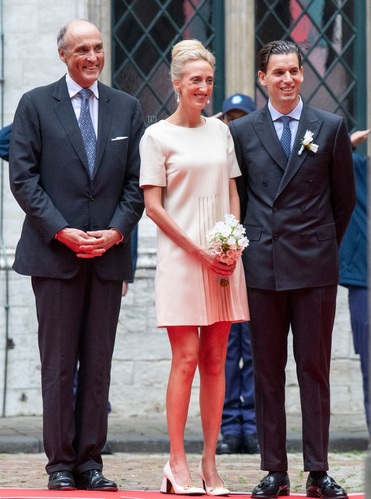 Princess Astrid and Prince Lorenz of Belgium, Princess Maria Laura and William Isvy arrive for the official wedding at the Brussels City Hall, of Princess Maria-Laura of Belgium and William Isvy, Saturday 10 September 2022, in Brussels