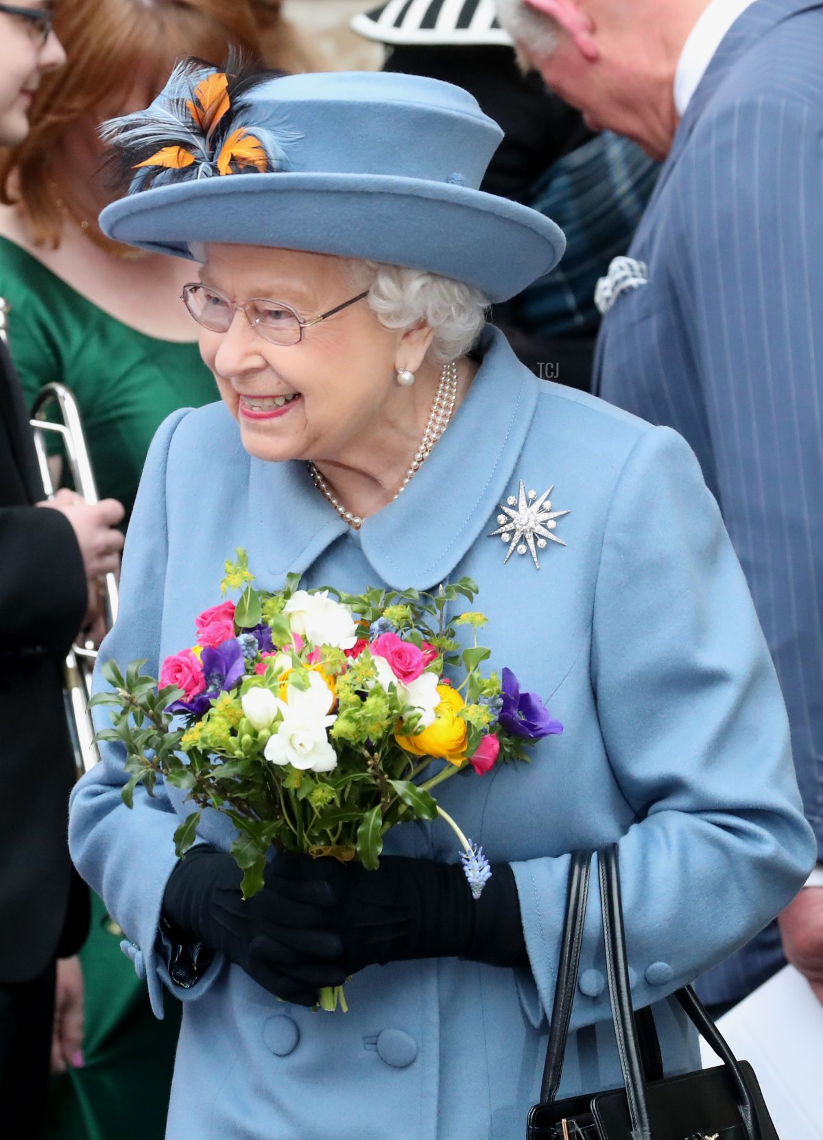 Queen Elizabeth II departs the Commonwealth Day Service 2020 at Westminster Abbey on March 09, 2020 in London, England