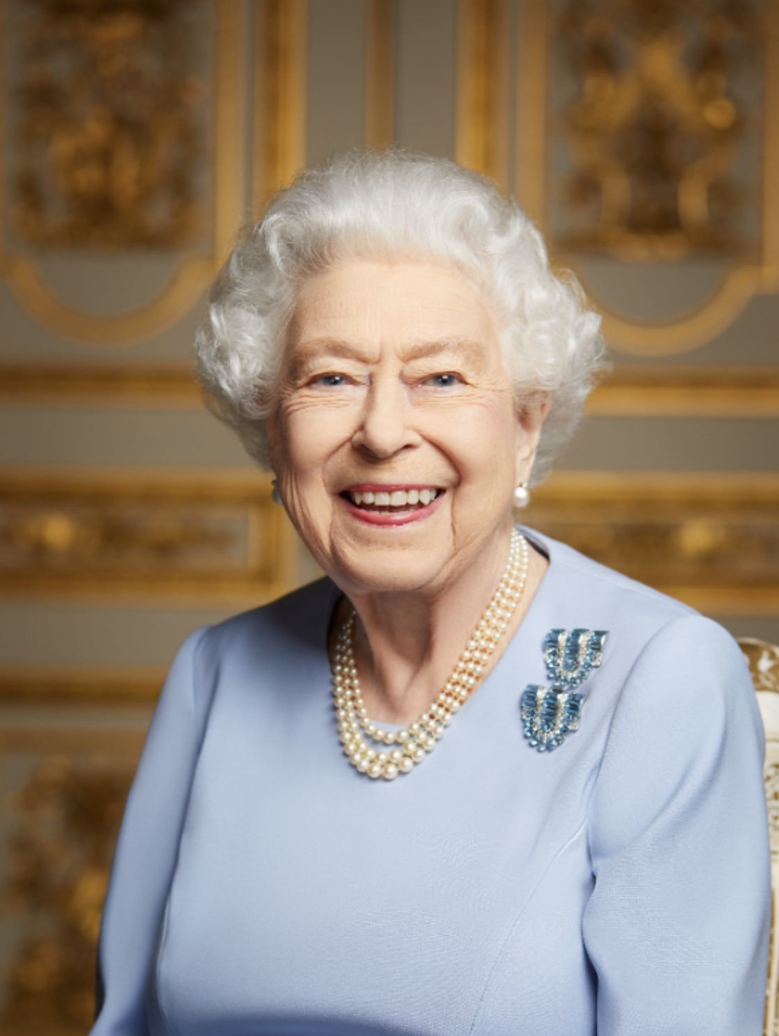 Portrait of the Queen taken at Windsor Castle in May 2022