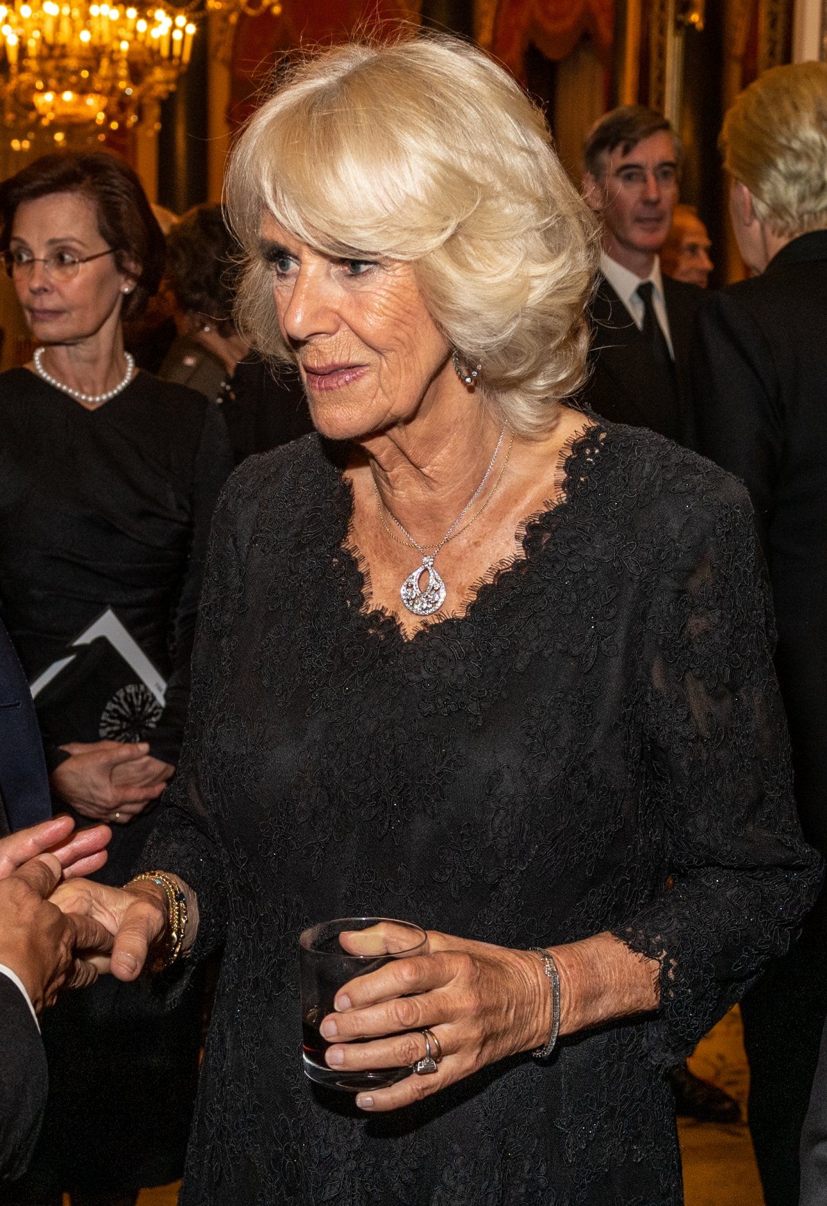 His Majesty King Charles II hosts a reception at Buckingham Palace for Heads of State and overseas visitors, 18th September 2022