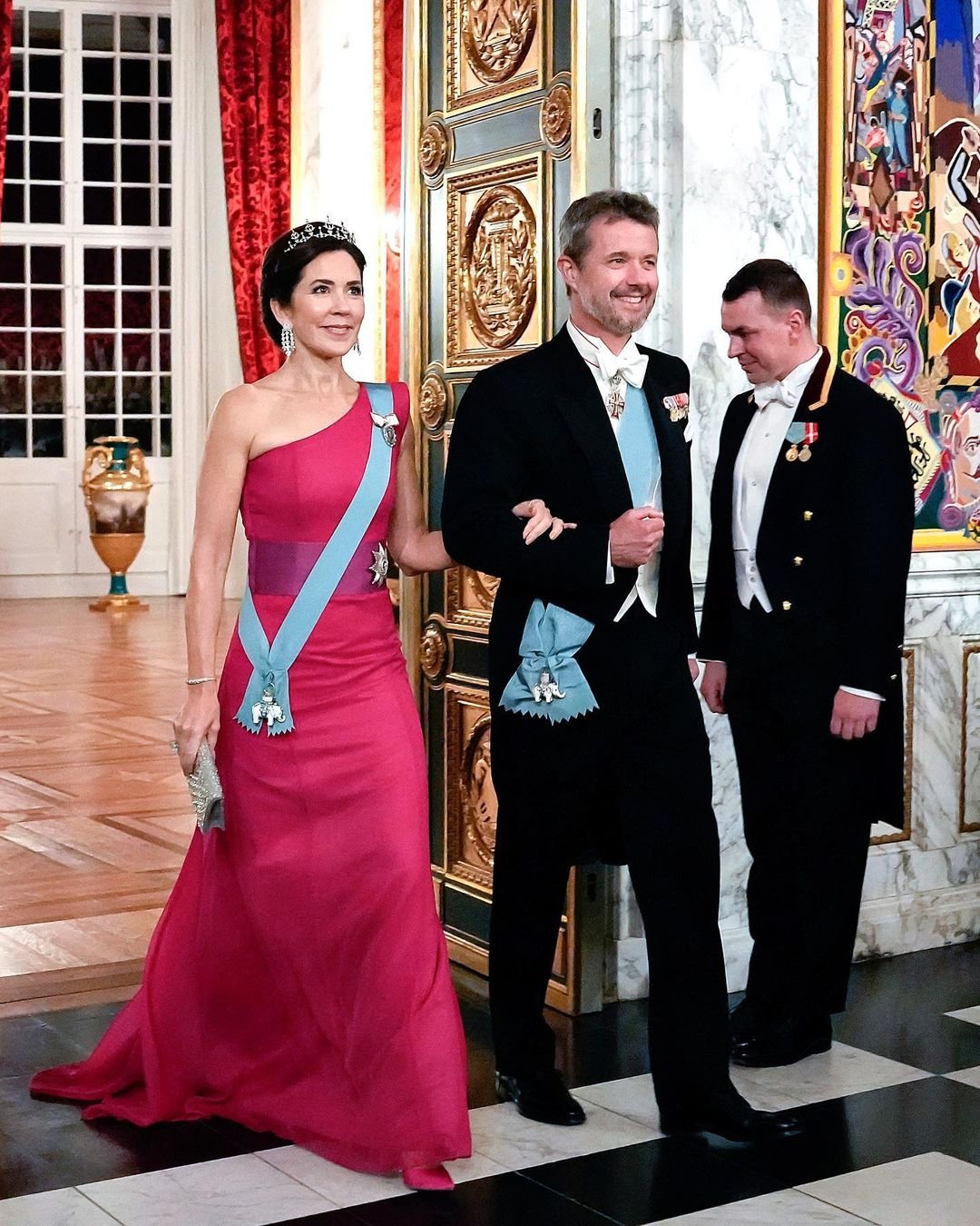 HRH the Crown Prince and Crown Princess hosted an evening party for the government, the Danish Parliament and the Danish members of the European Parliament on 23 September 2022