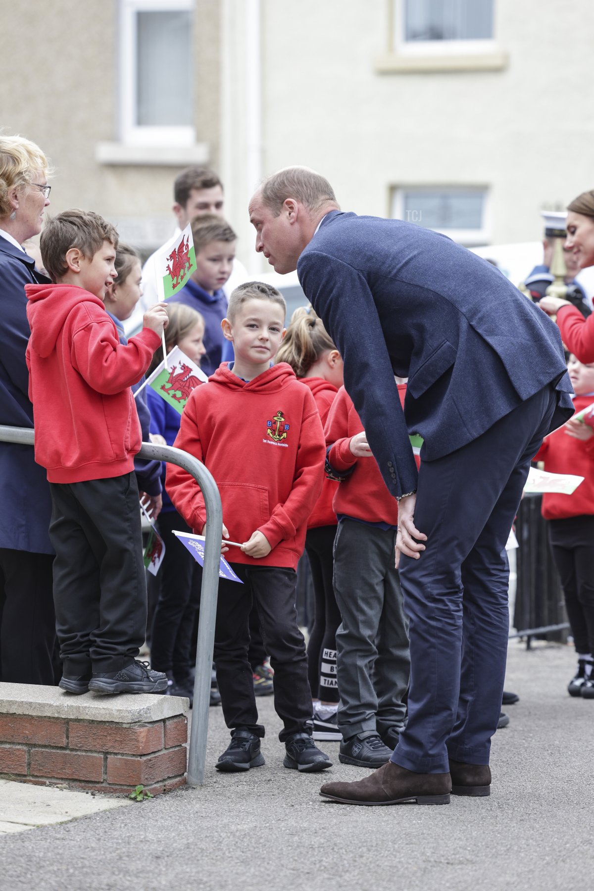Prince William, Prince of Wales arrives at St Thomas Church, which has been has been redeveloped to provide support to vulnerable people, during their visit to Wales on September 27, 2022 in Swansea, Wales