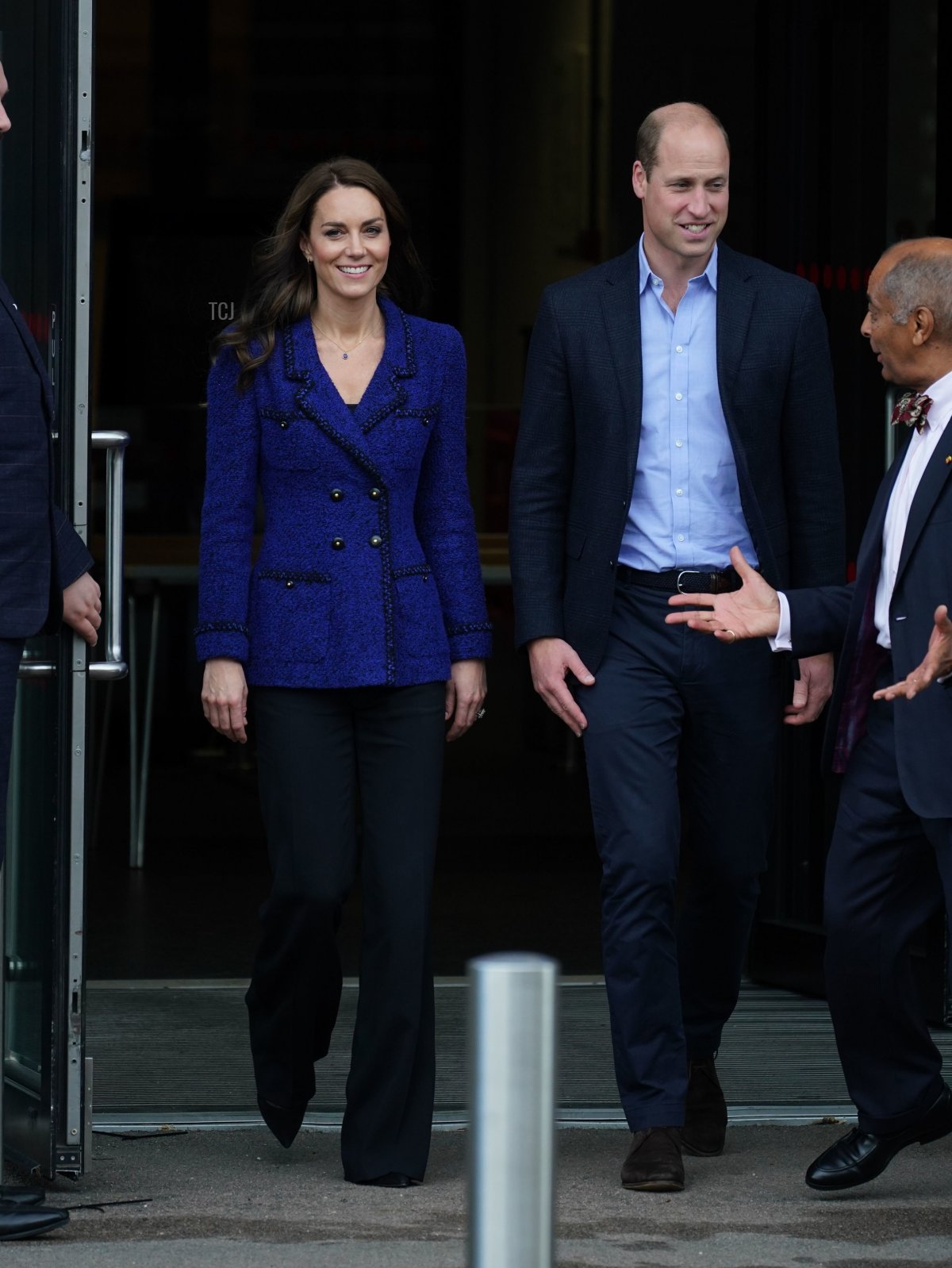 Prince William, Prince of Wales and Catherine, Princess of Wales leave following a visit to the Copper Box Arena in the Queen Elizabeth Olympic Park, in east London, to take part in an event with Coach Core, which is celebrating its 10th anniversary. Picture date: Thursday October 13, 2022