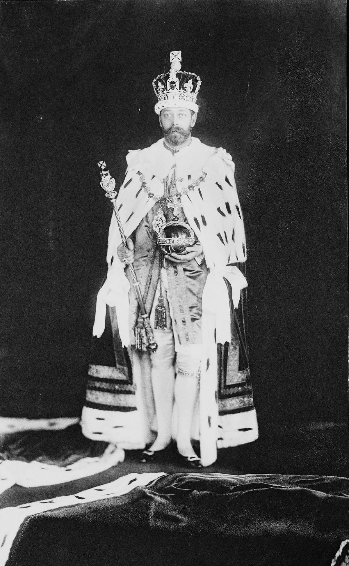 King George V in Coronation Robes